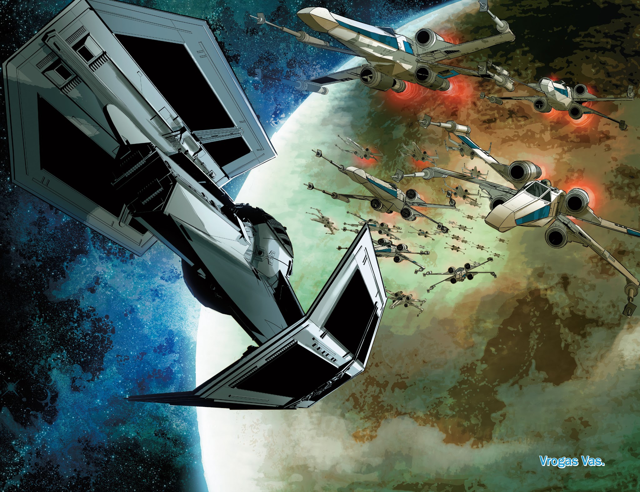 Read online Star Wars: Vader Down comic -  Issue # TPB - 8