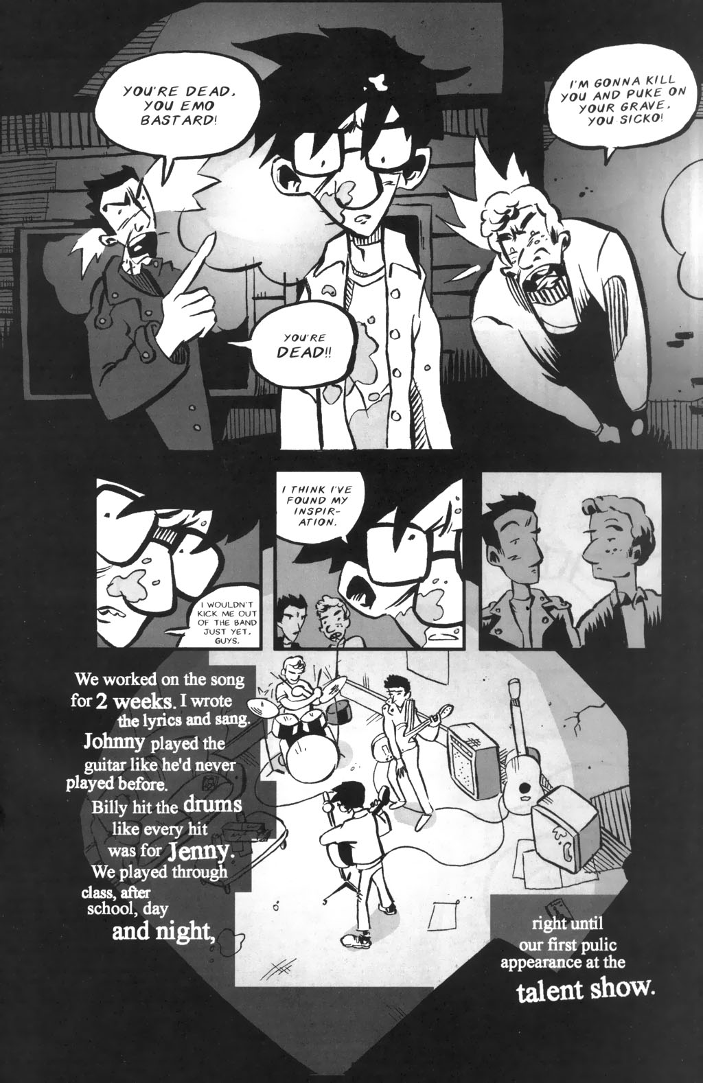Read online Emo Boy comic -  Issue #1 - 15