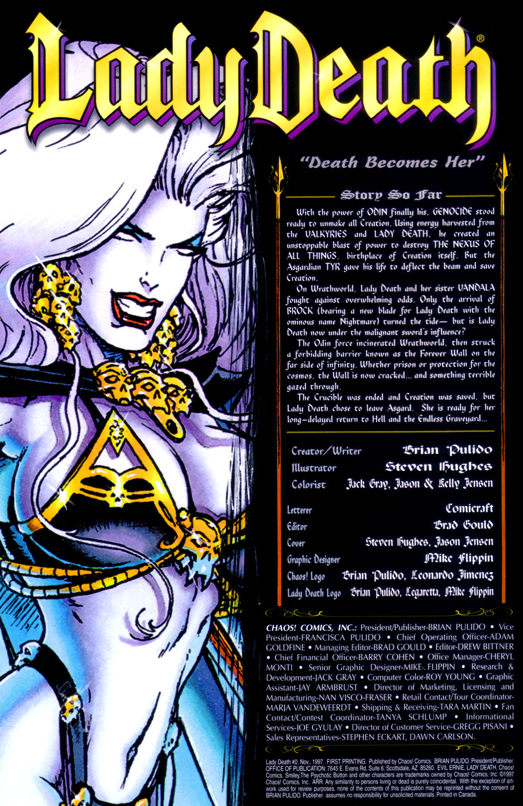 Read online Lady Death (1997) comic -  Issue #0 - 2