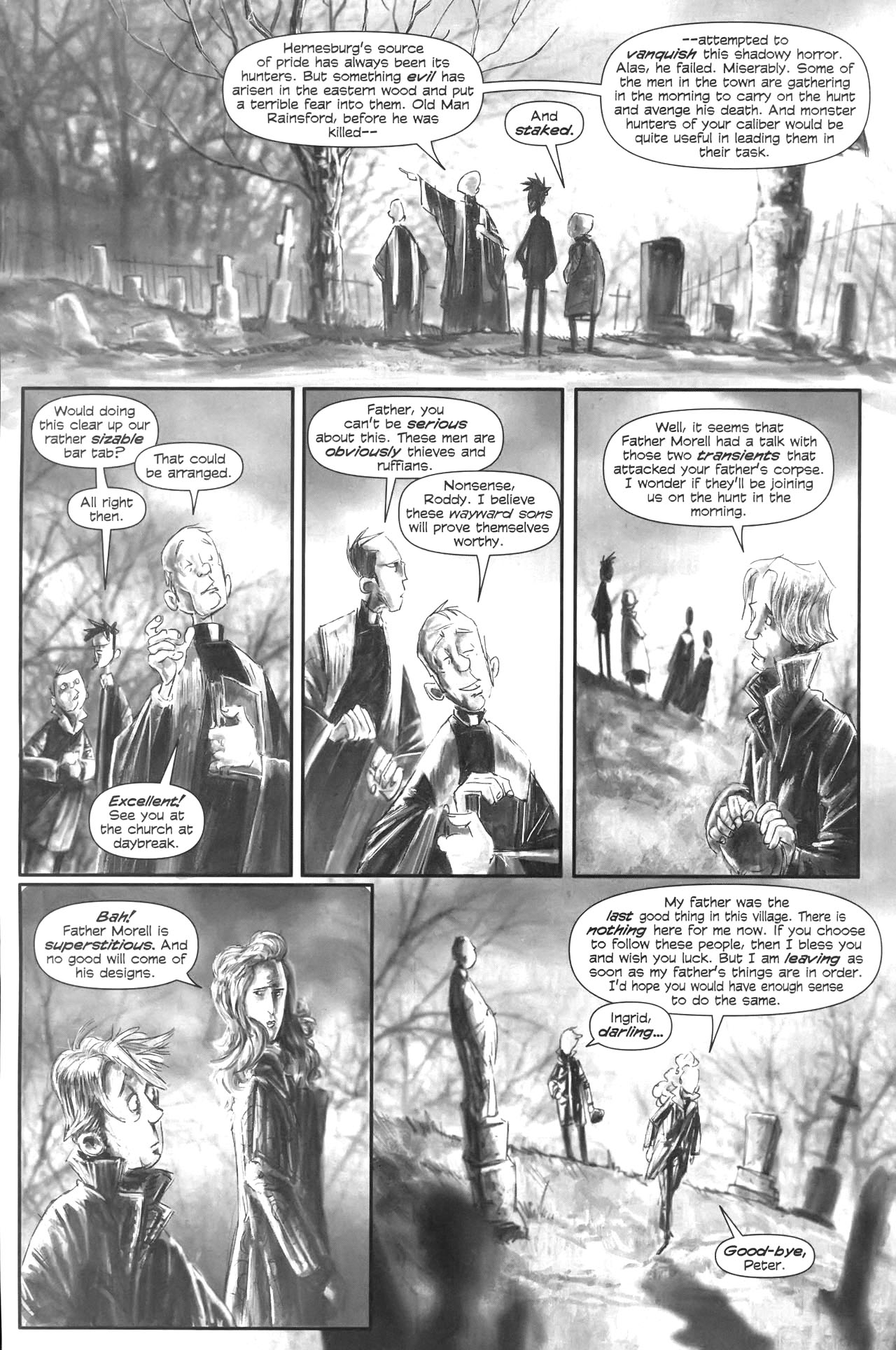 Read online Cemetery Blues comic -  Issue #1 - 18