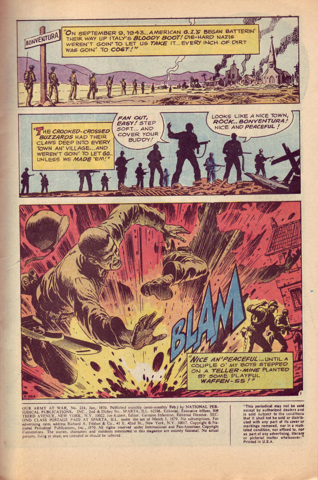 Read online Our Army at War (1952) comic -  Issue #214 - 3