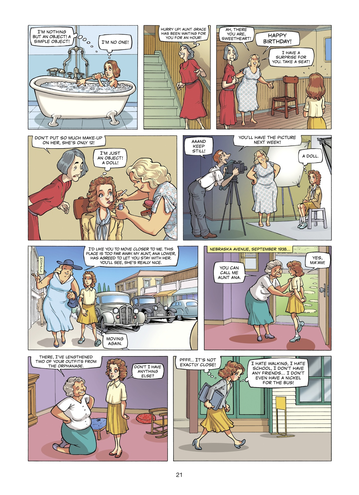 Read online The Stars of History: Marilyn Monroe comic -  Issue # TPB - 21