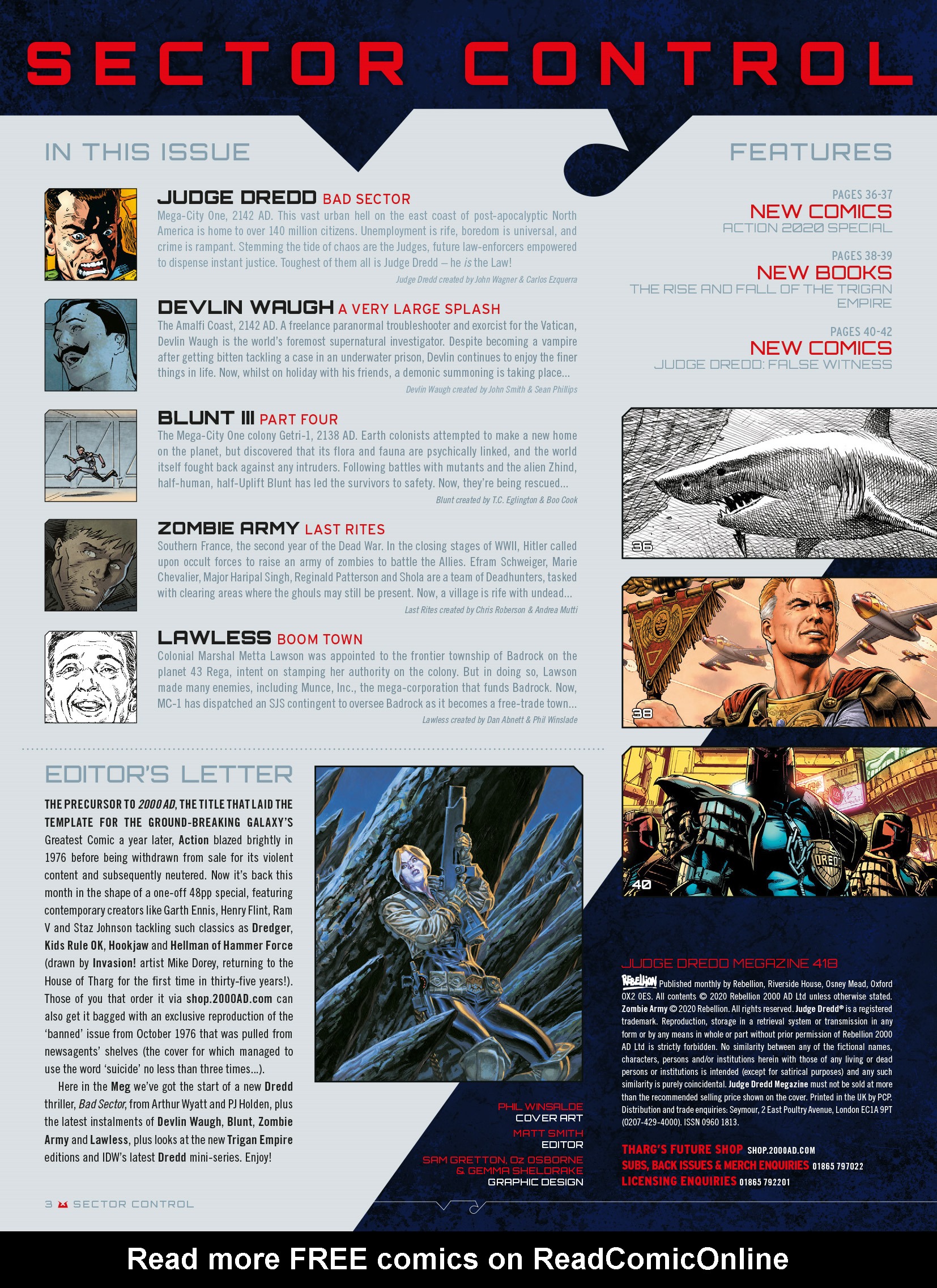 Read online Judge Dredd Megazine (Vol. 5) comic -  Issue #418 - 4