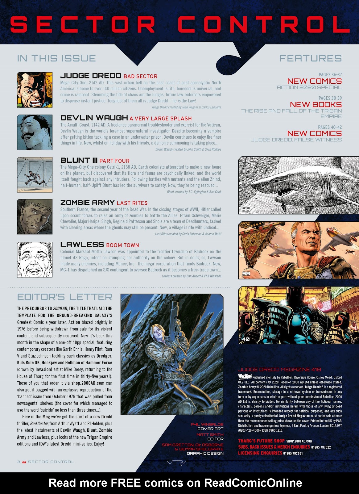 Judge Dredd Megazine (Vol. 5) issue 418 - Page 4