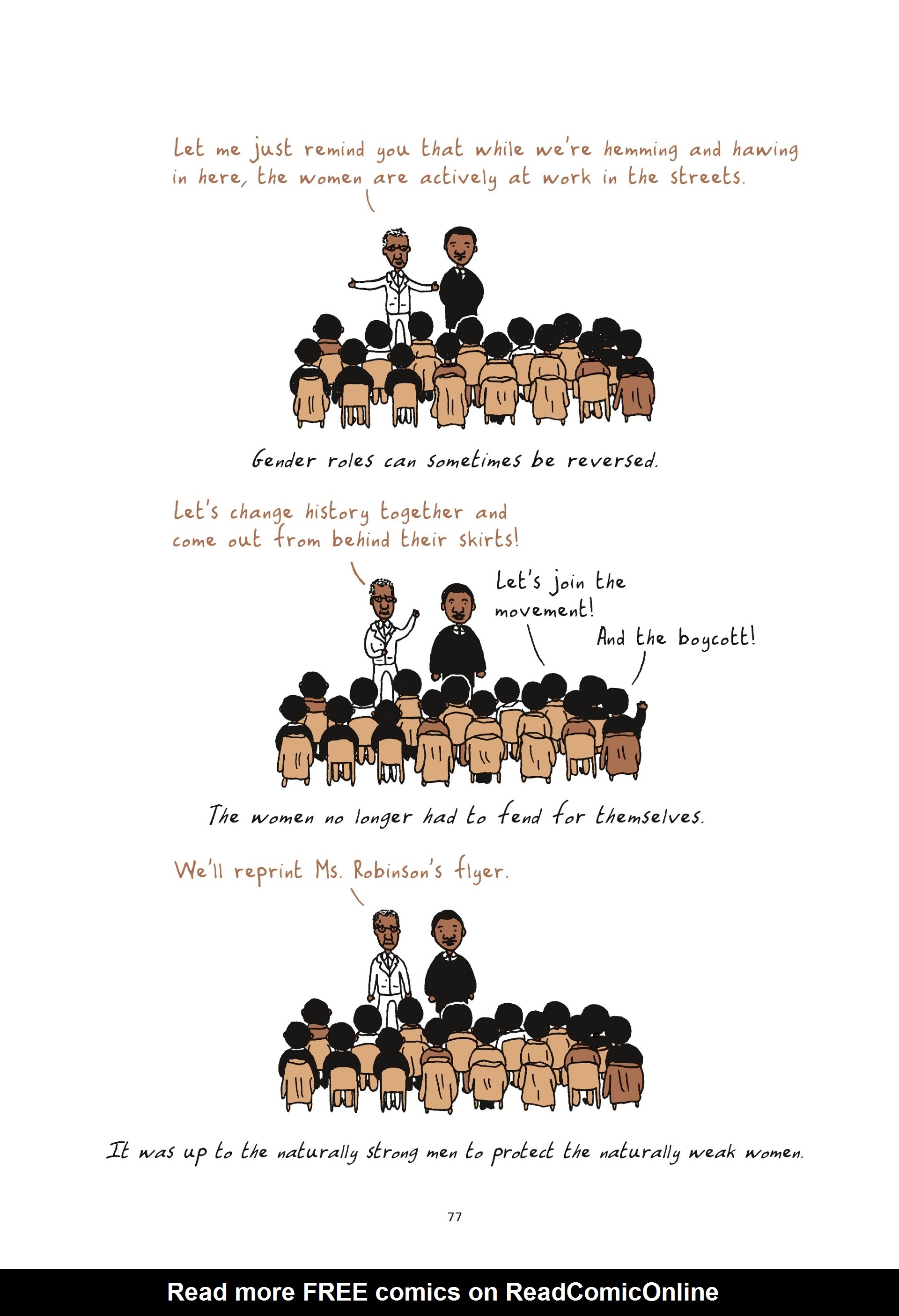 Read online Colored: The Unsung Life of Claudette Colvin comic -  Issue # TPB - 75