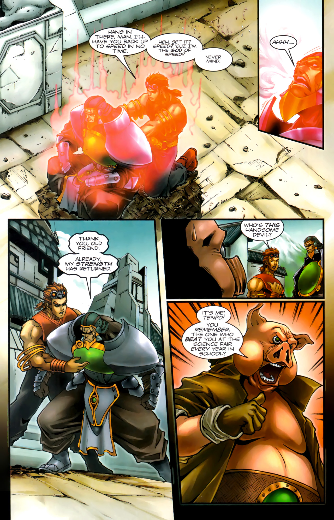 Read online Xin: Journey of the Monkey King comic -  Issue #3 - 19