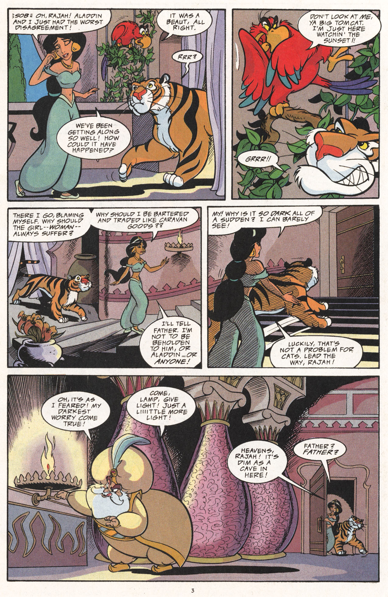 Read online Disney's Aladdin comic -  Issue #5 - 5