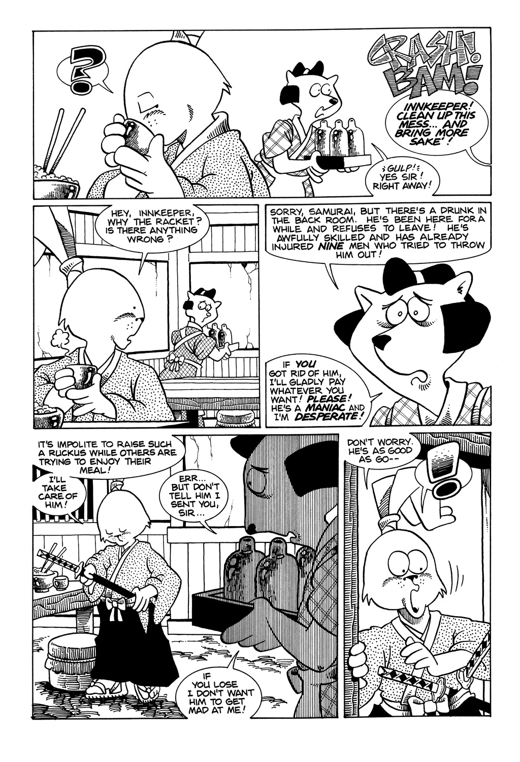 Read online Usagi Yojimbo (1987) comic -  Issue #3 - 7