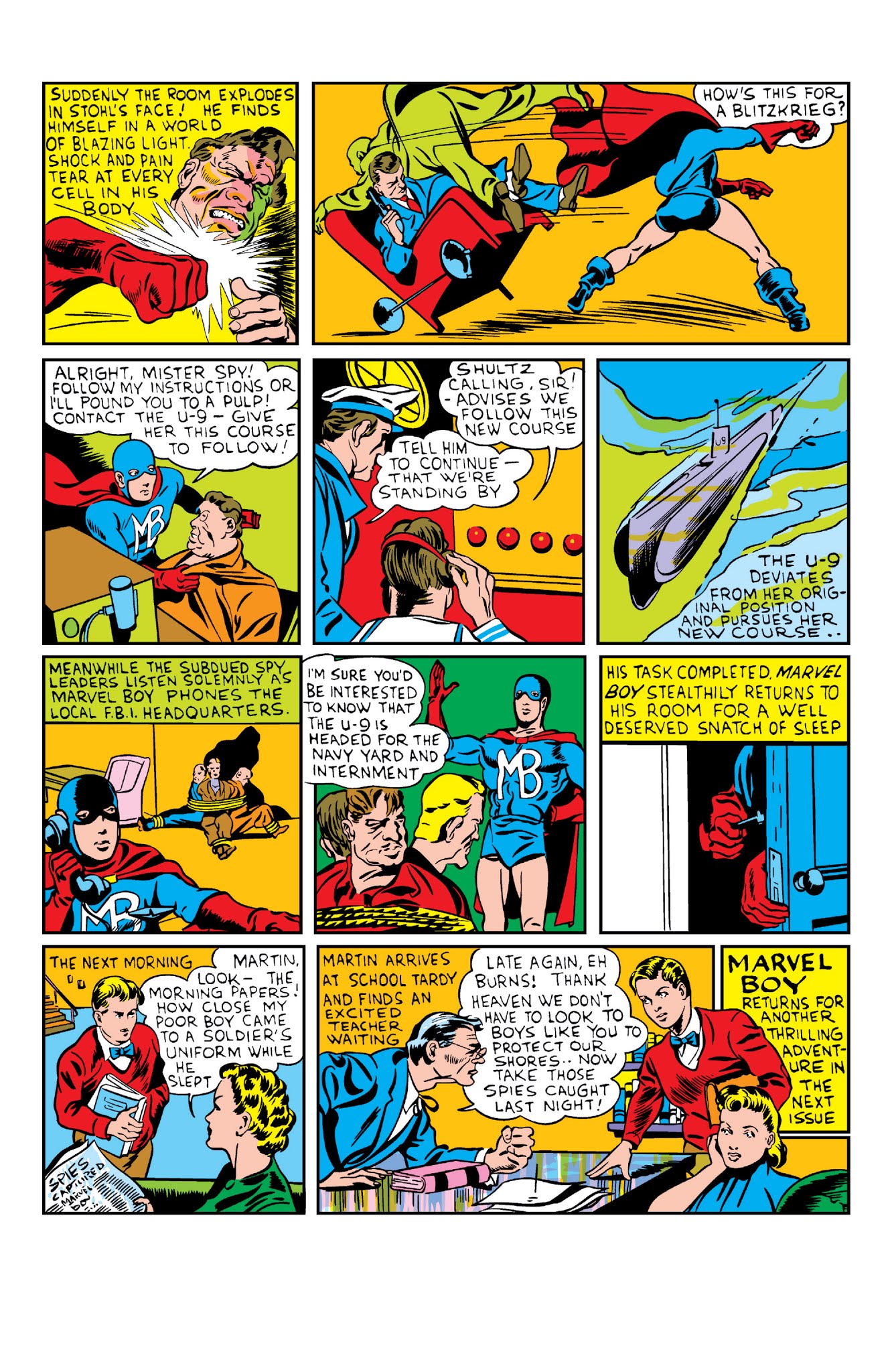 Read online Daring Mystery Comics comic -  Issue #6 - 12