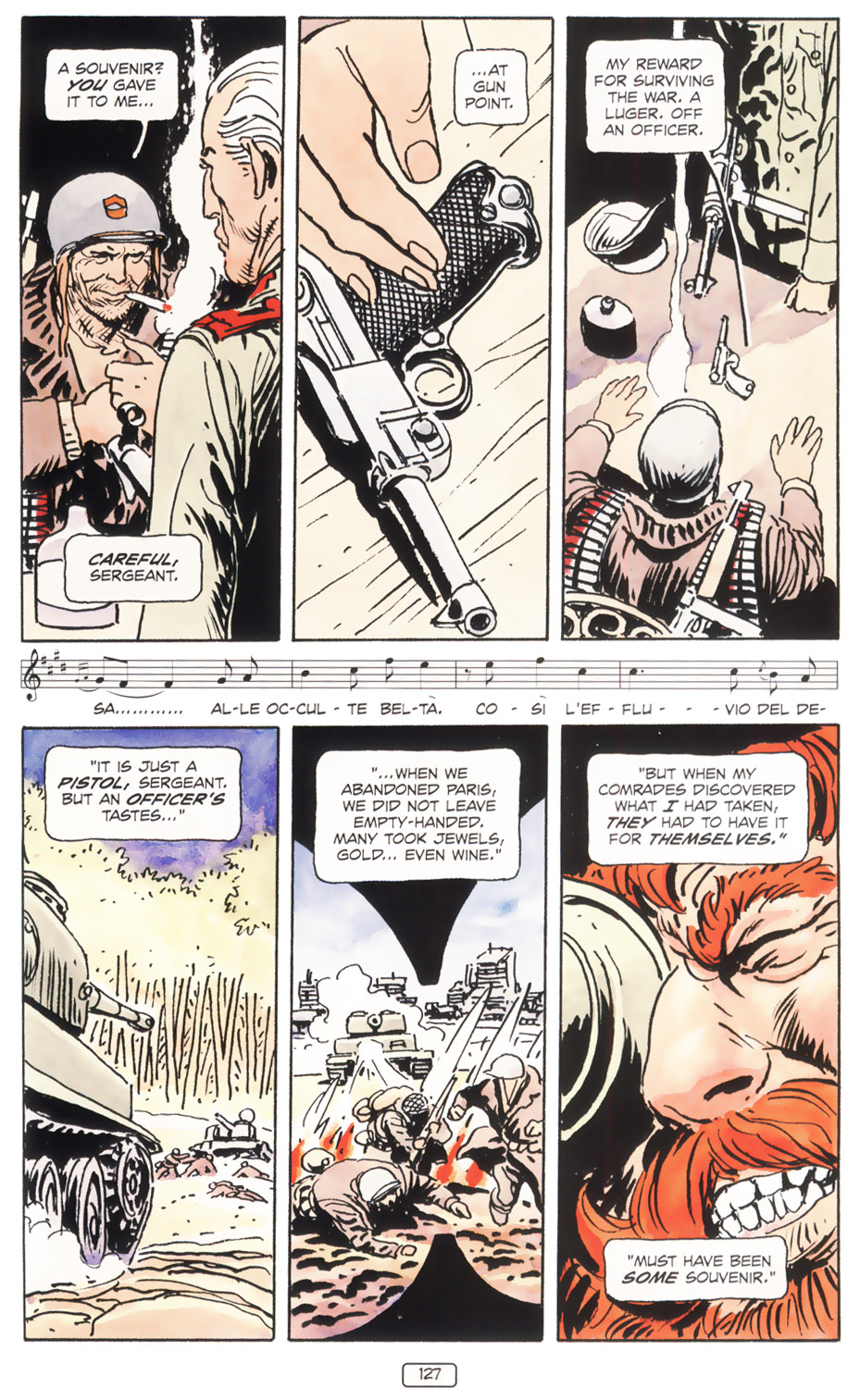 Read online Sgt. Rock: Between Hell & A Hard Place comic -  Issue # TPB - 133