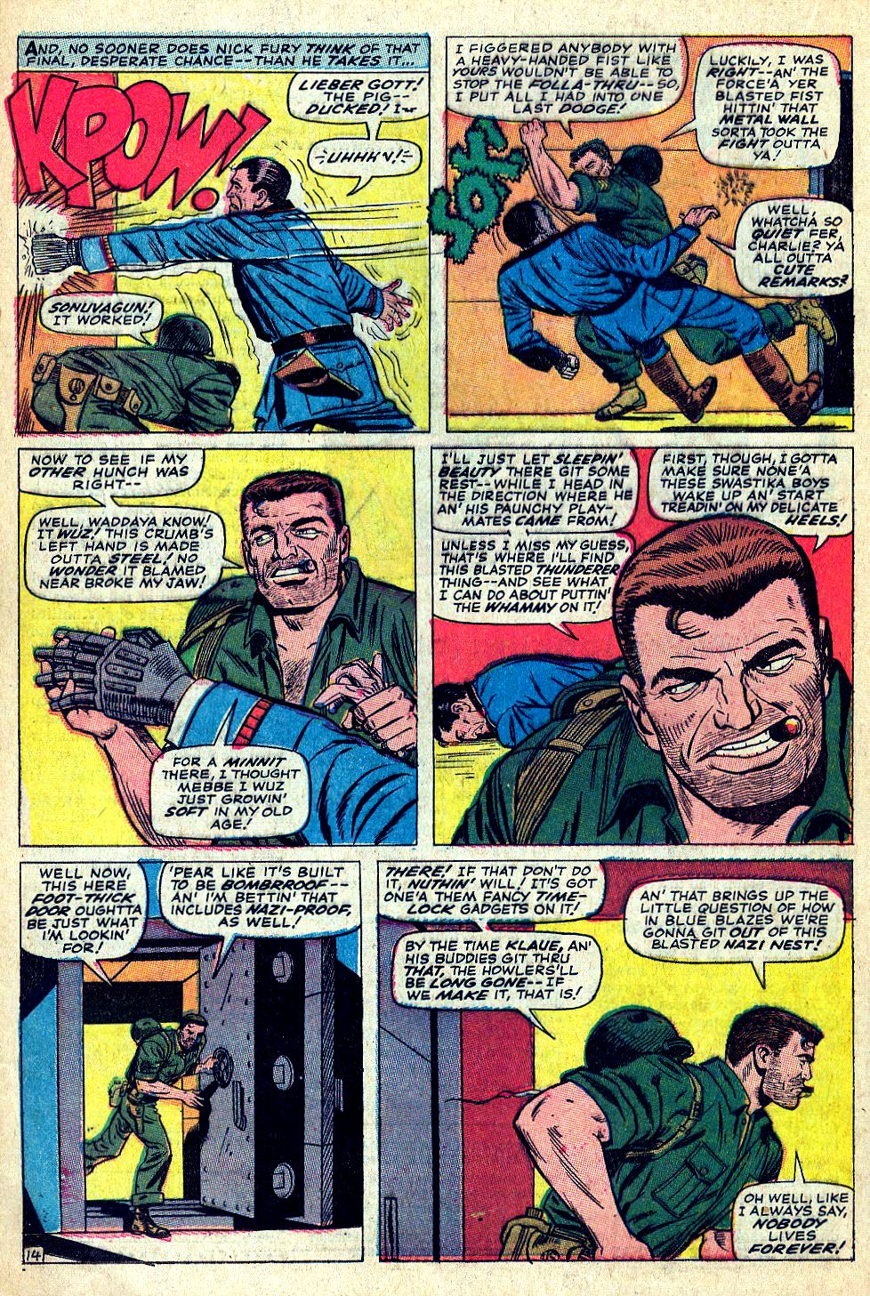 Read online Sgt. Fury comic -  Issue #39 - 20