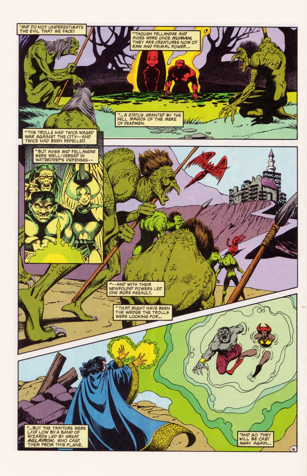 Read online Advanced Dungeons & Dragons comic -  Issue #33 - 16