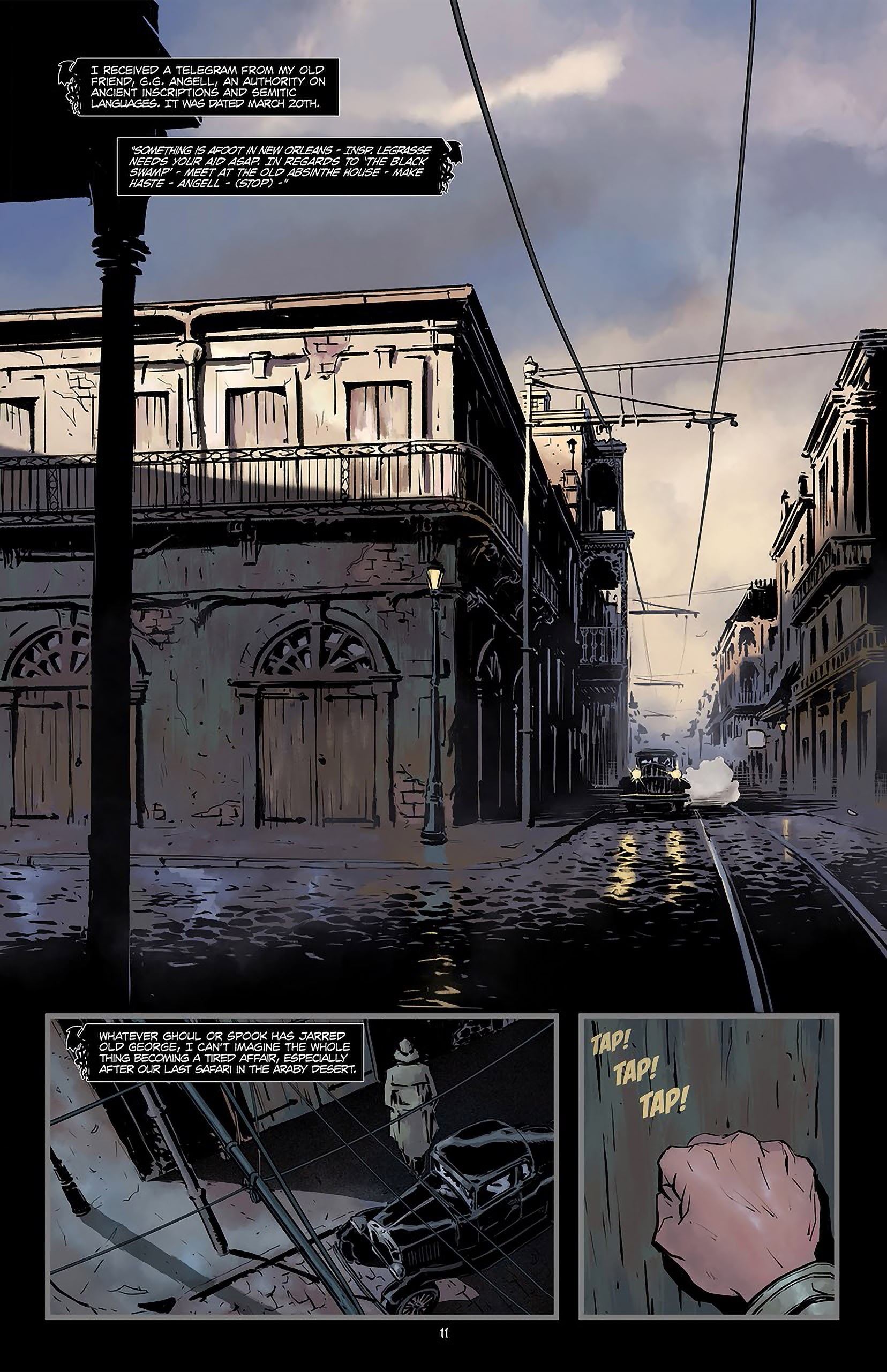 Read online Lovecraft P.I. - The Curious Case of ReAnimator comic -  Issue # TPB - 13