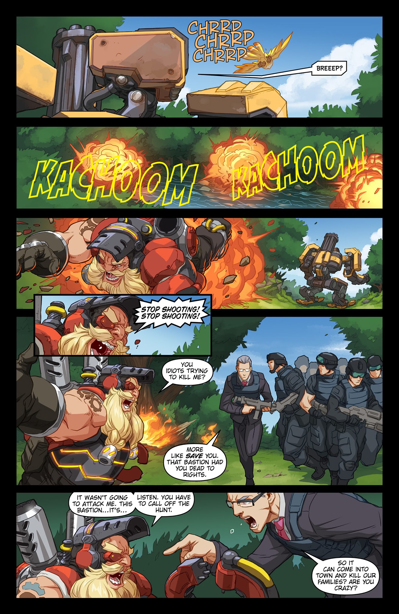 Read online Overwatch comic -  Issue #11 - 10