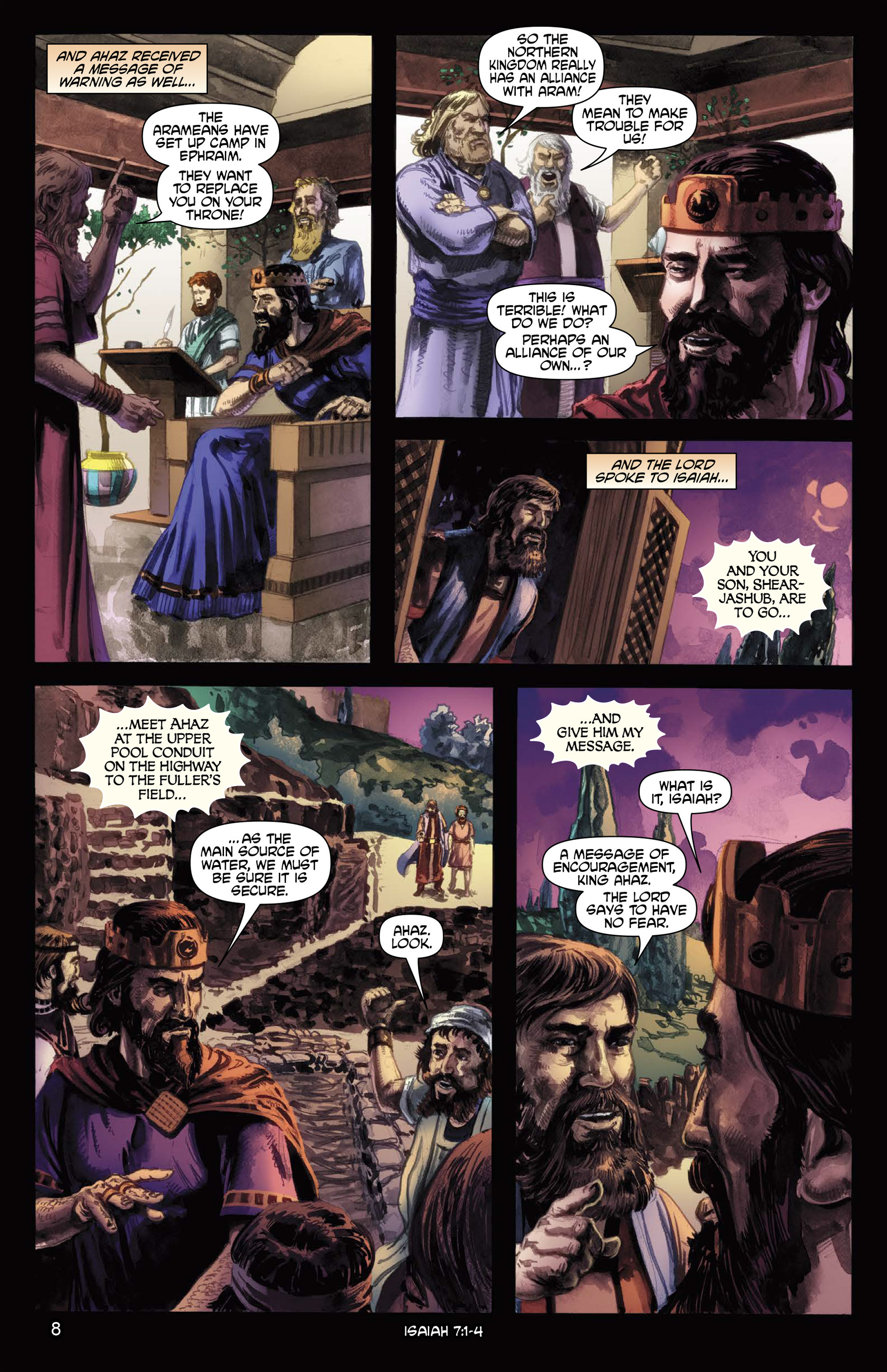 Read online The Kingstone Bible comic -  Issue #8 - 12
