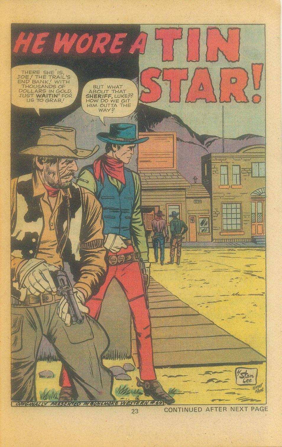 Read online Kid Colt Outlaw comic -  Issue #197 - 25