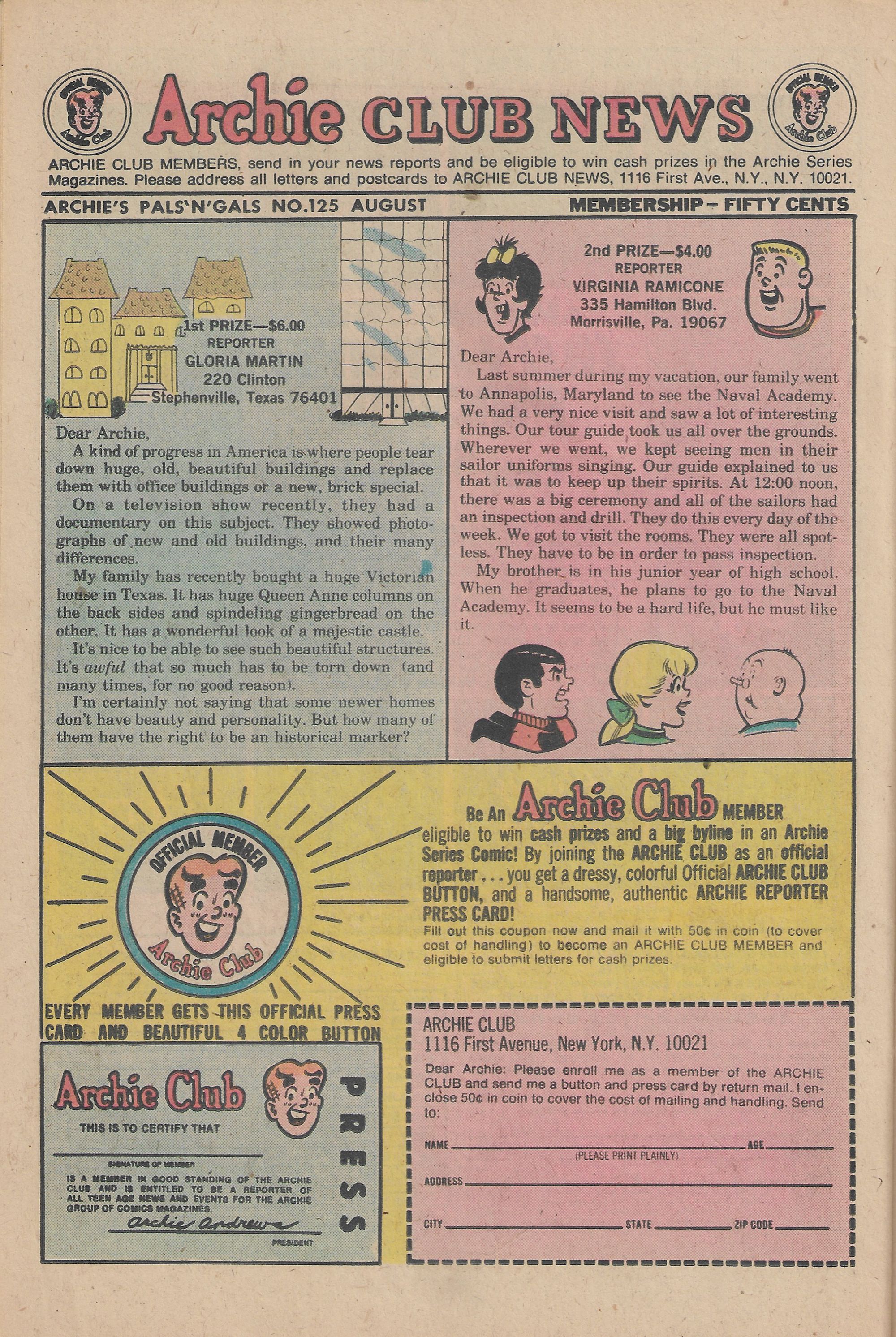 Read online Archie's Pals 'N' Gals (1952) comic -  Issue #125 - 26