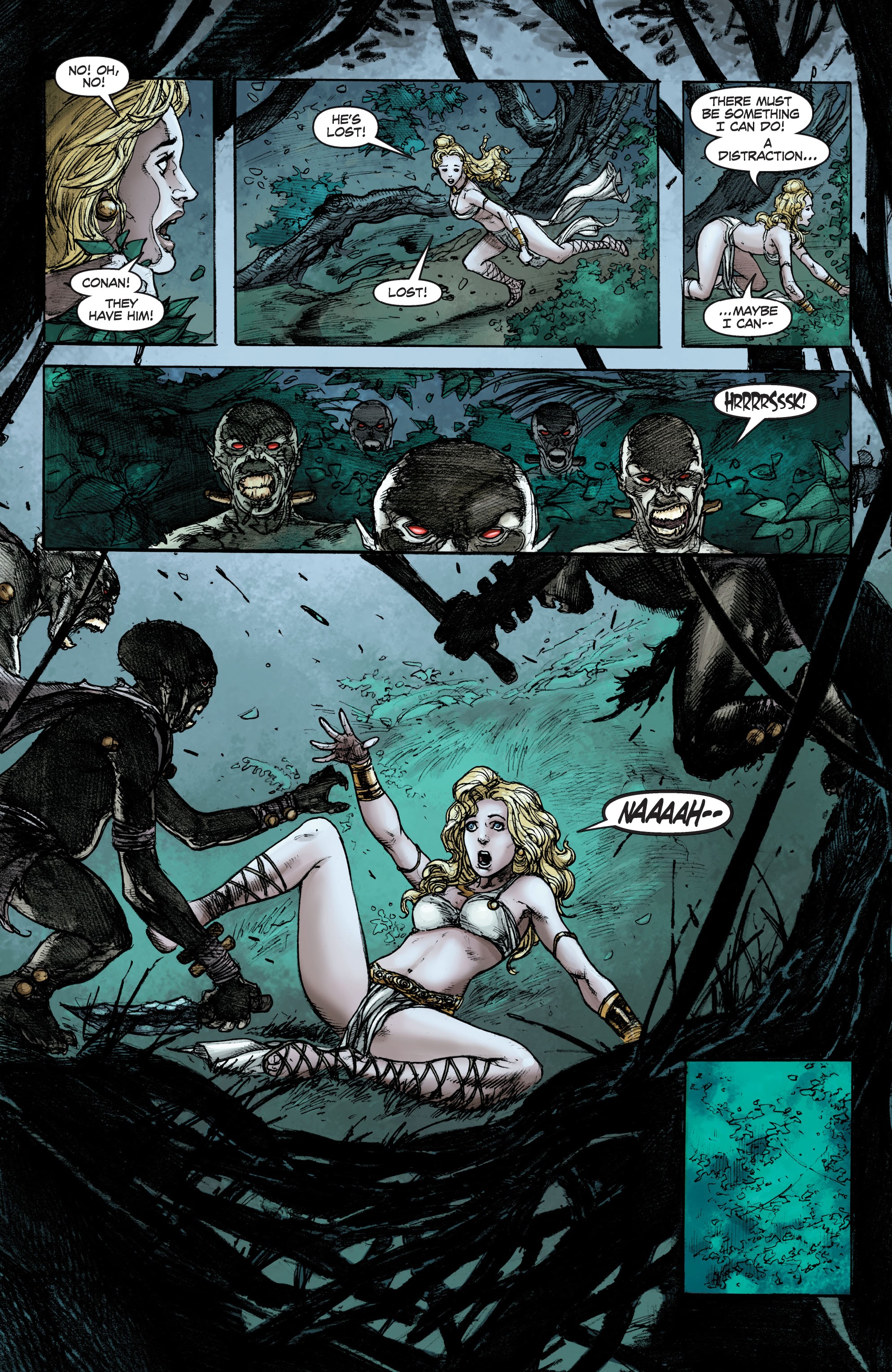 Read online Conan Chronicles Epic Collection comic -  Issue # TPB Blood In His Wake (Part 4) - 93