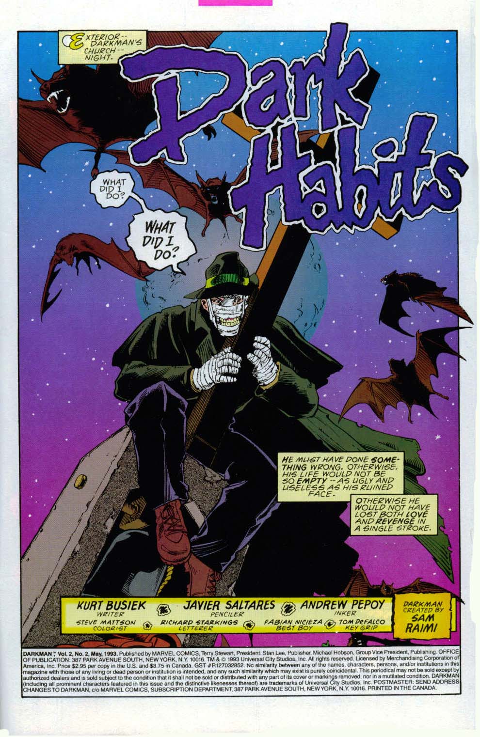 Read online Darkman (1993) comic -  Issue #2 - 2