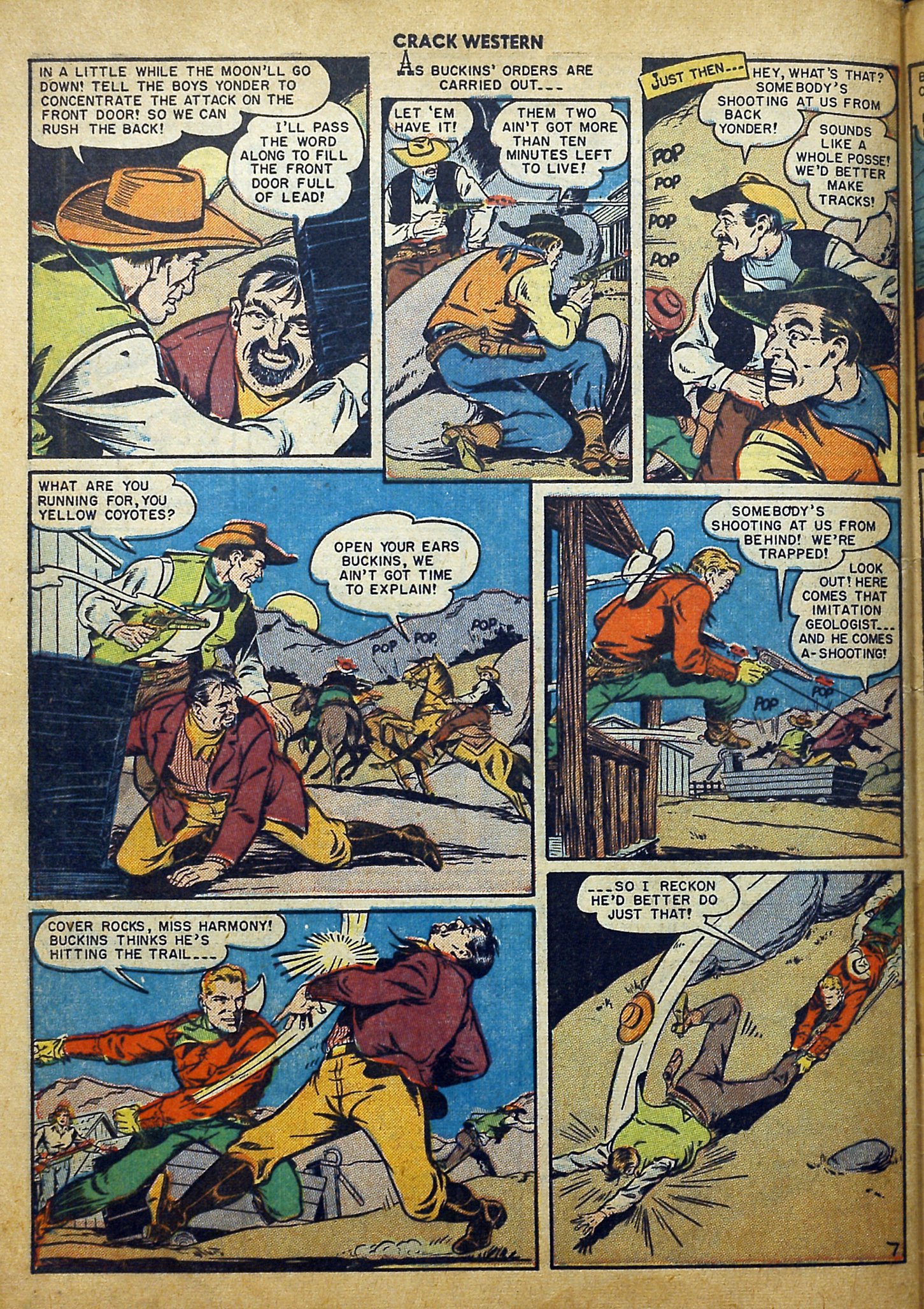 Read online Crack Western comic -  Issue #70 - 48