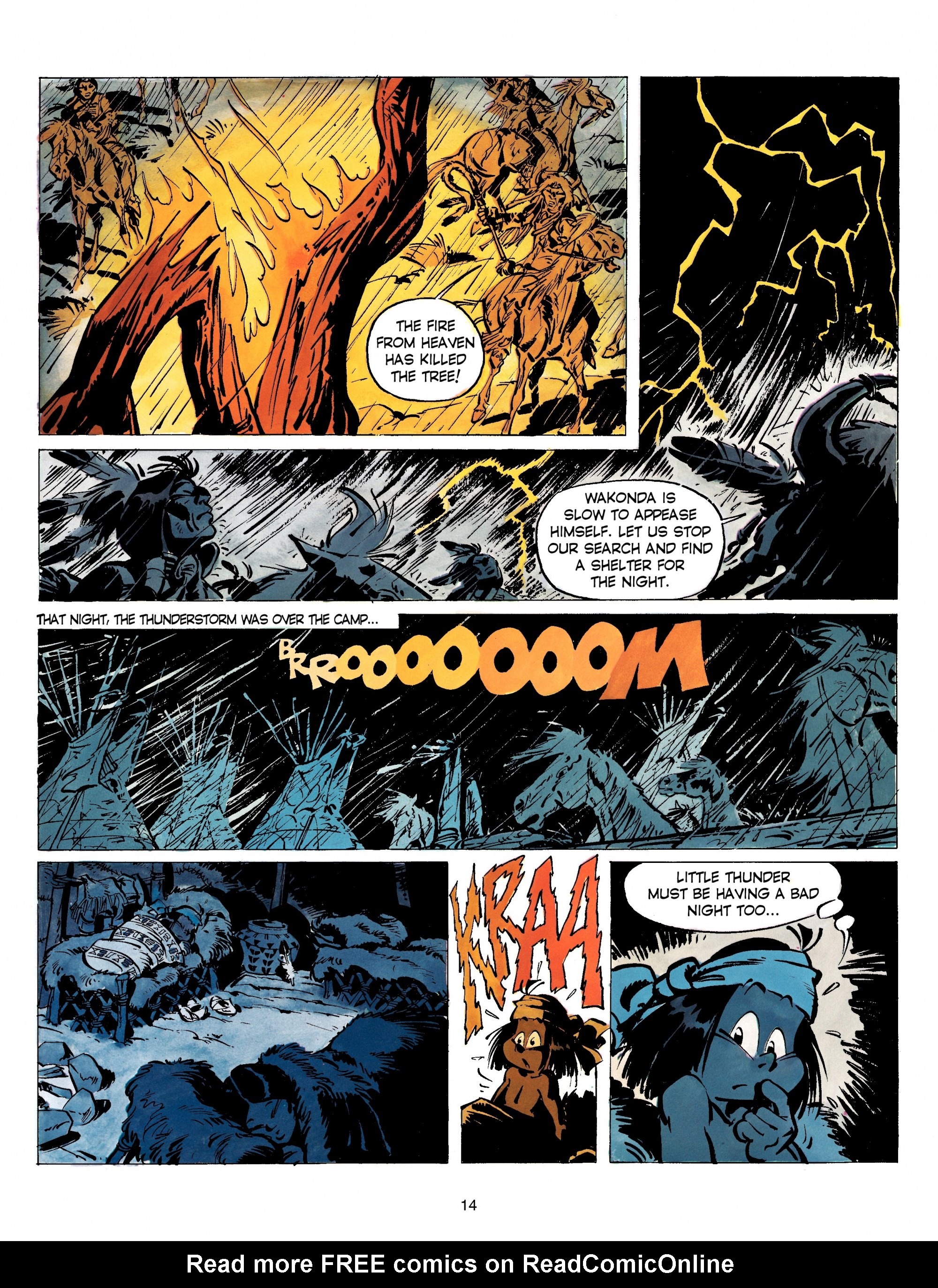 Read online Yakari comic -  Issue #2 - 14