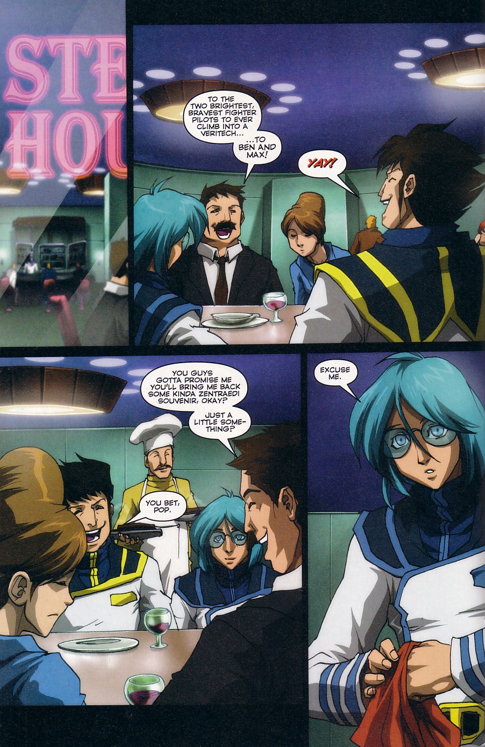 Read online Robotech: Love and War comic -  Issue #3 - 8