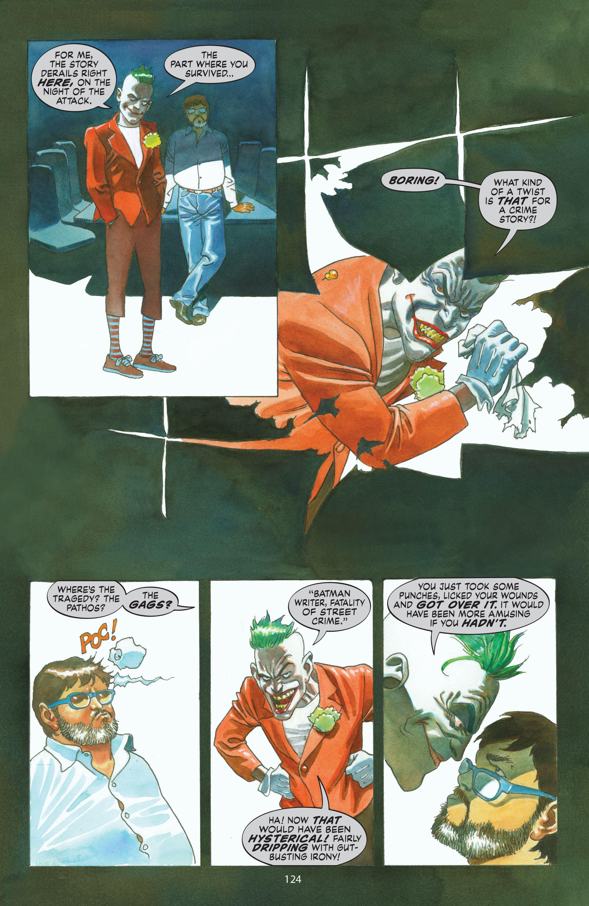 Read online Dark Night: A True Batman Story comic -  Issue # Full - 121