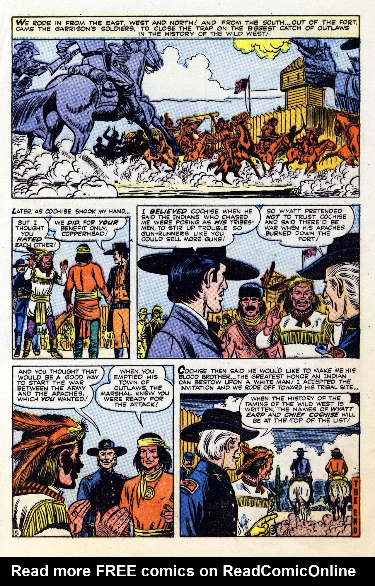 Read online Gunsmoke Western comic -  Issue #36 - 32