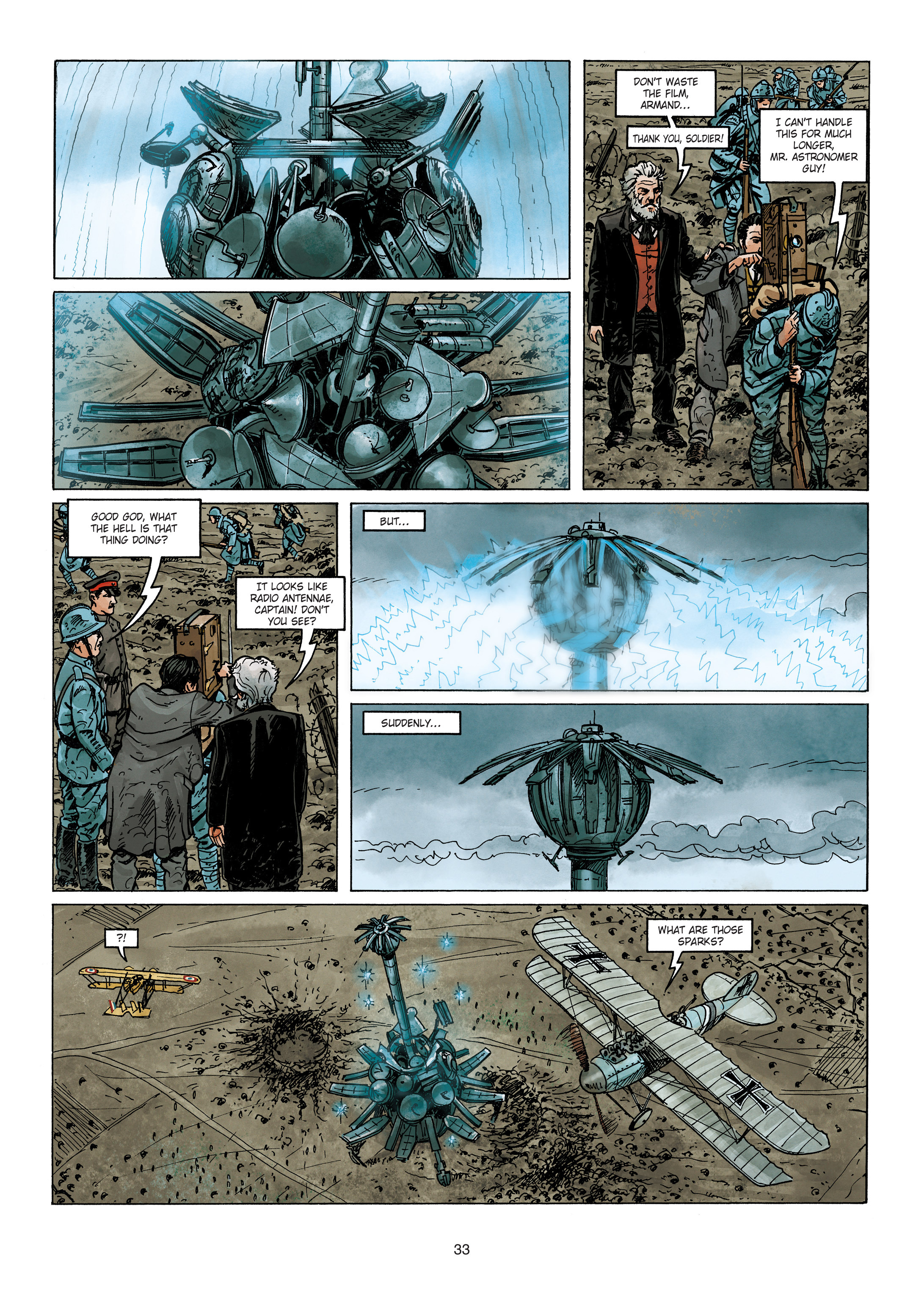 Read online War of the World War One Vol. 1: The Thing Below the Trenches comic -  Issue # Full - 33