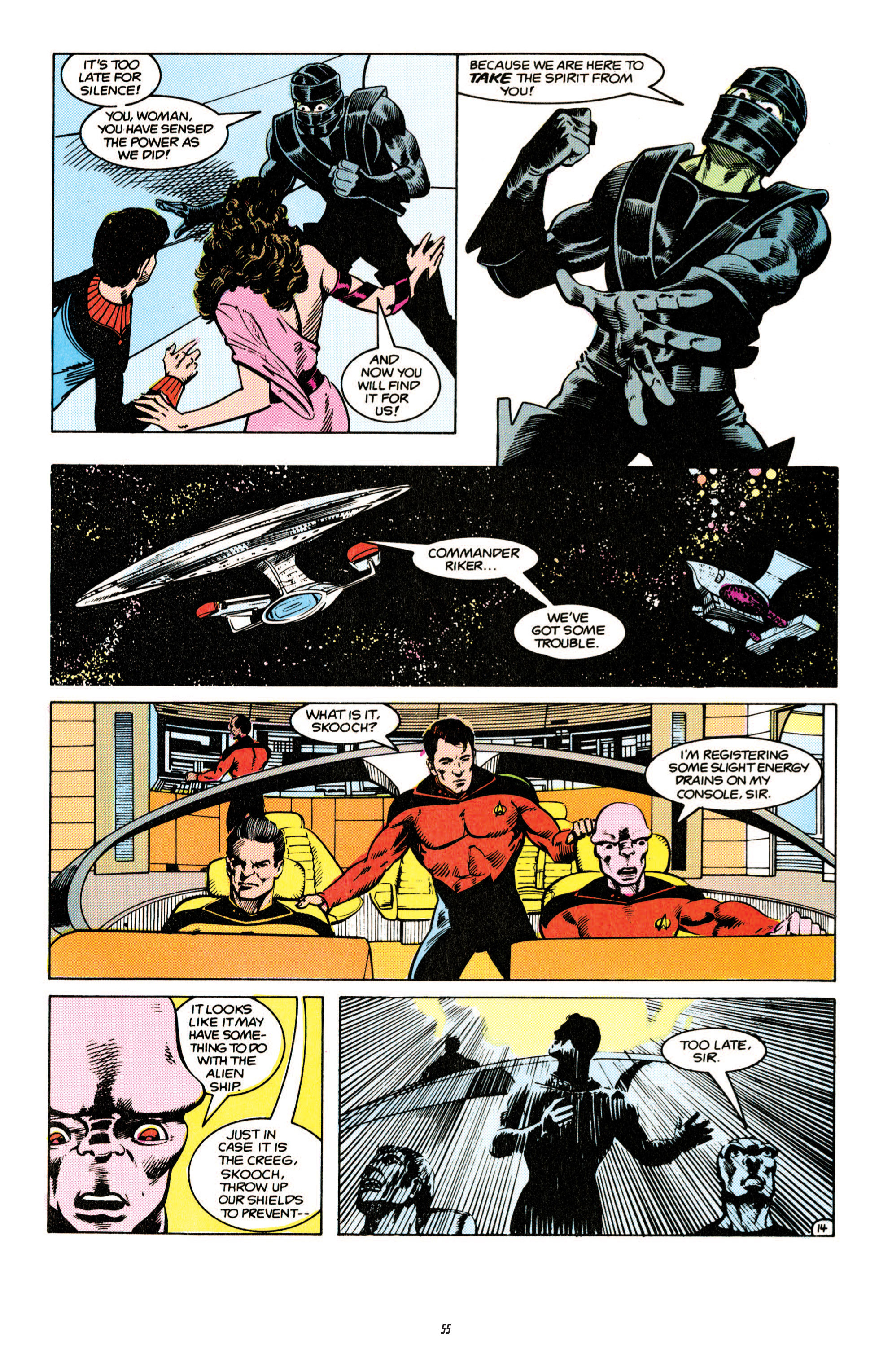 Read online Star Trek Classics comic -  Issue #4 - 54