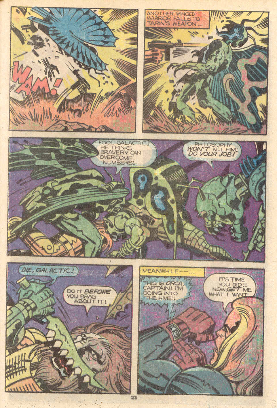 Read online Captain Victory and the Galactic Rangers (1981) comic -  Issue #5 - 25