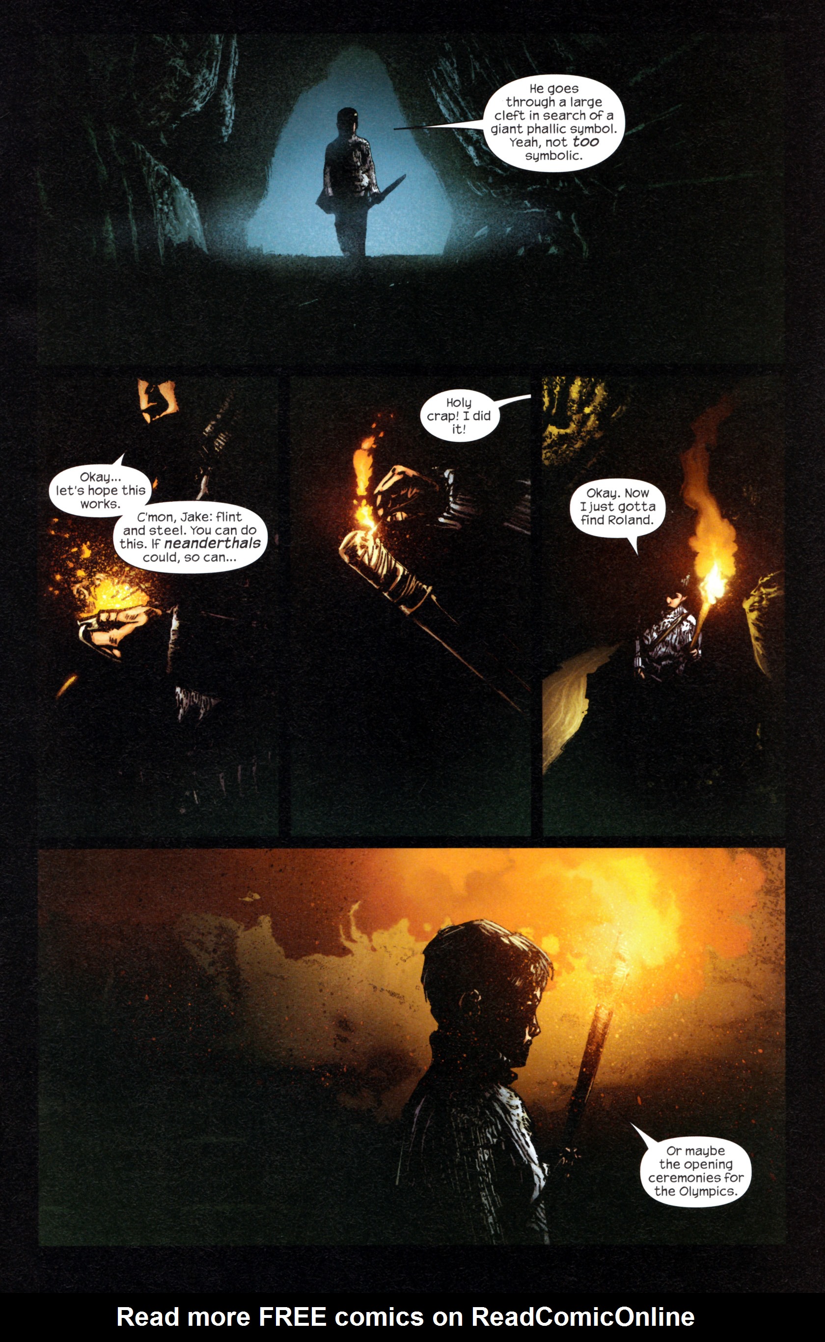 Read online Dark Tower: The Gunslinger - The Man in Black comic -  Issue #1 - 13