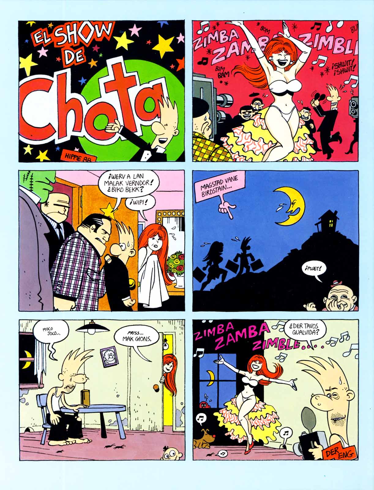 Read online Love and Rockets (1982) comic -  Issue #29 - 36