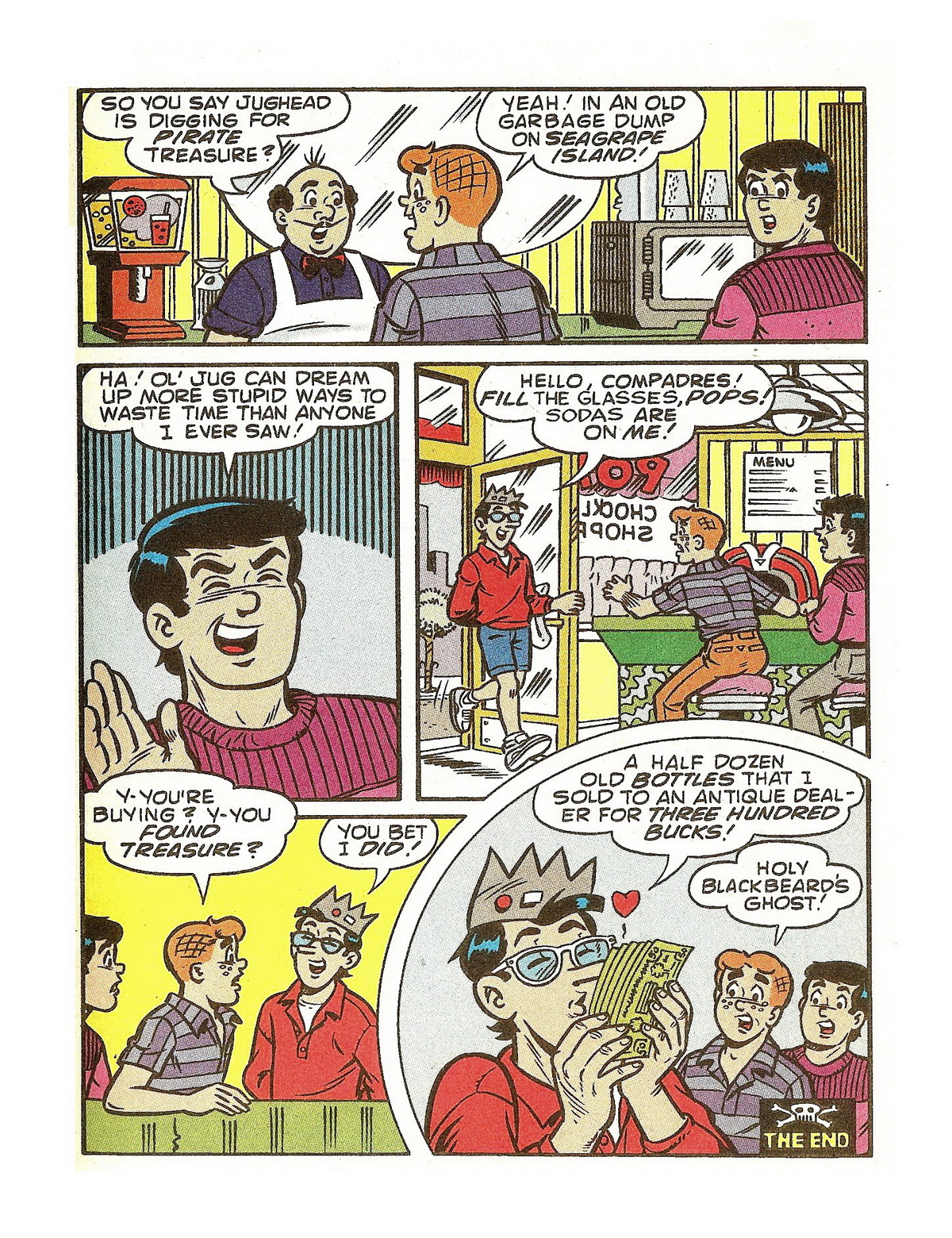 Read online Jughead's Double Digest Magazine comic -  Issue #69 - 160