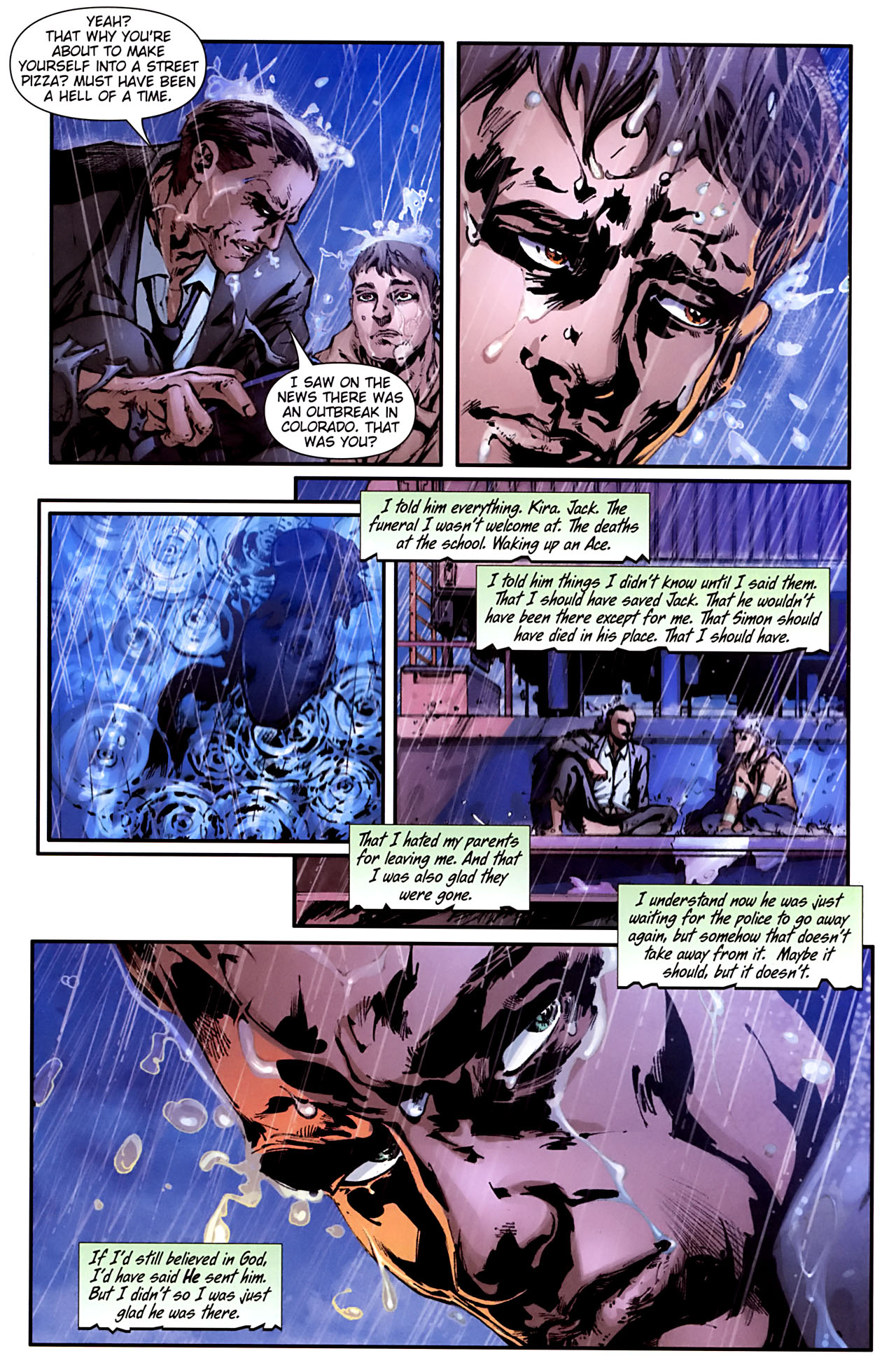 Read online George R.R. Martin's Wild Cards: The Hard Call comic -  Issue #2 - 20