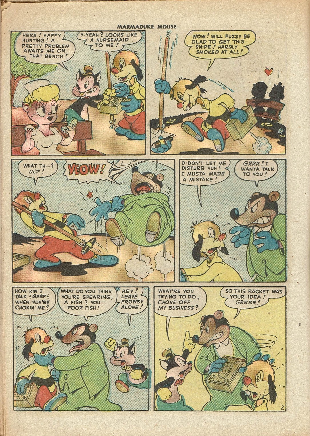 Read online Marmaduke Mouse comic -  Issue #7 - 16