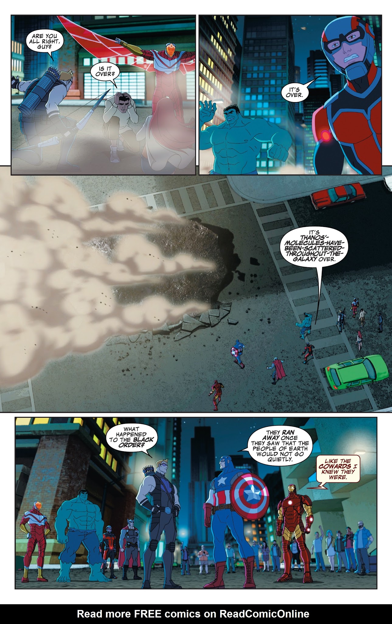 Read online Avengers vs. Thanos (2018) comic -  Issue # TPB - 128