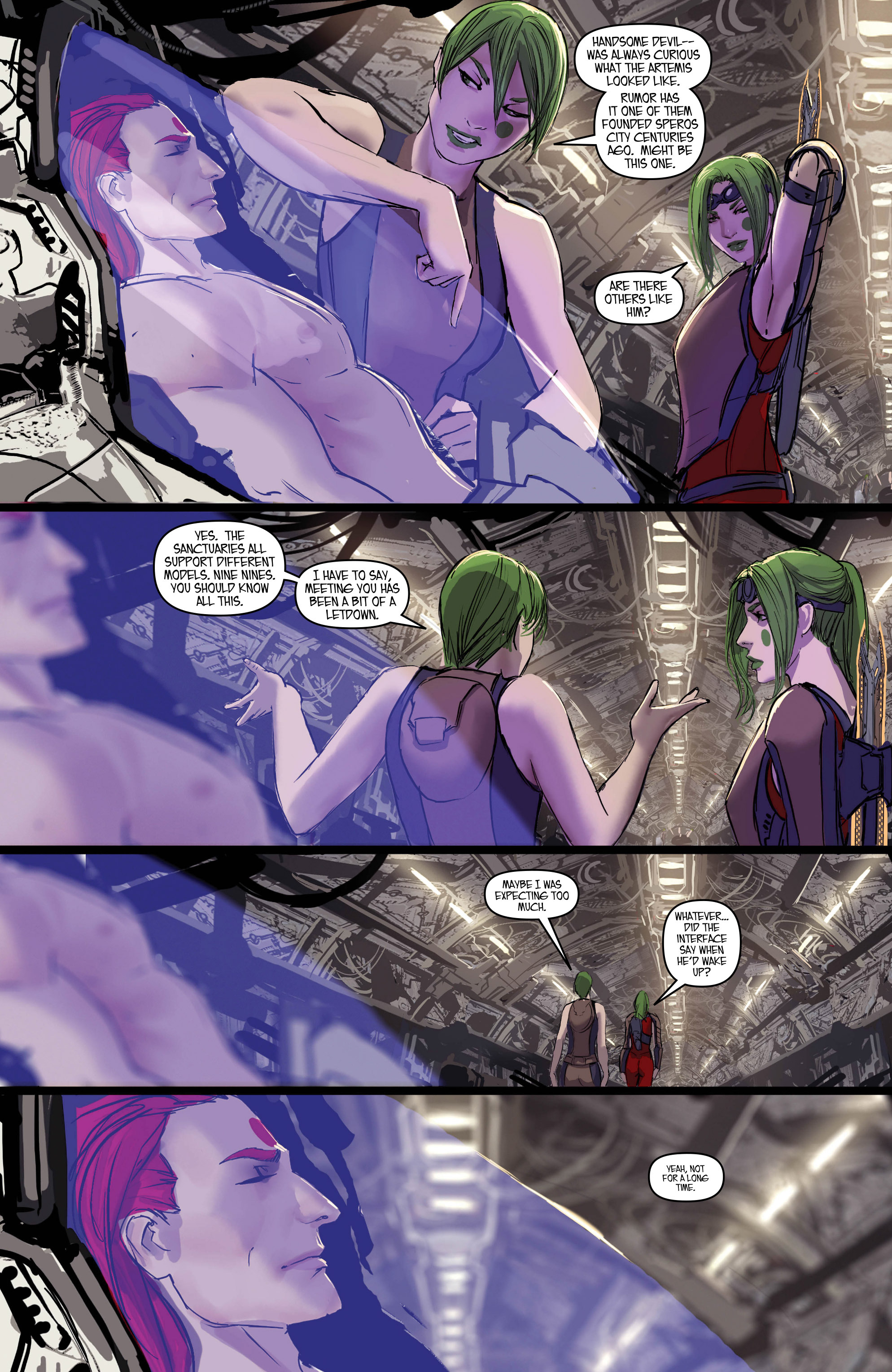 Read online Aphrodite IX (2013) comic -  Issue #Aphrodite IX (2013) _TPB 2 - 39