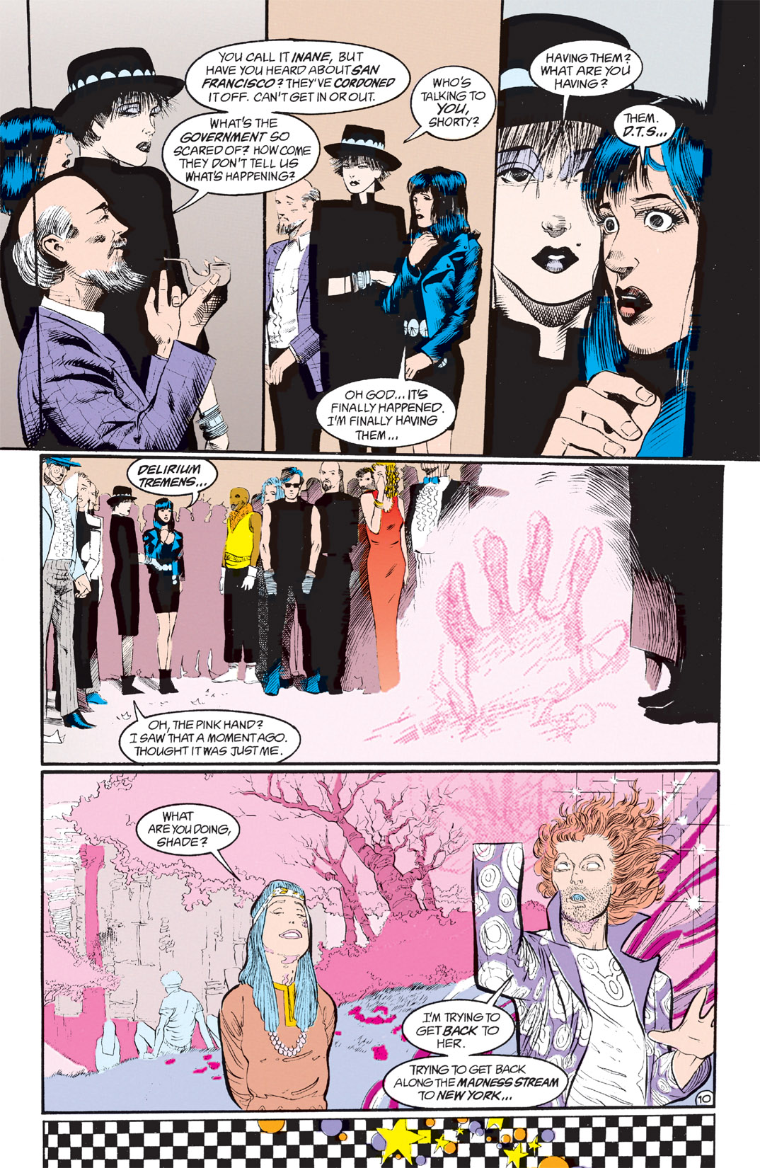 Read online Shade, the Changing Man comic -  Issue #8 - 9