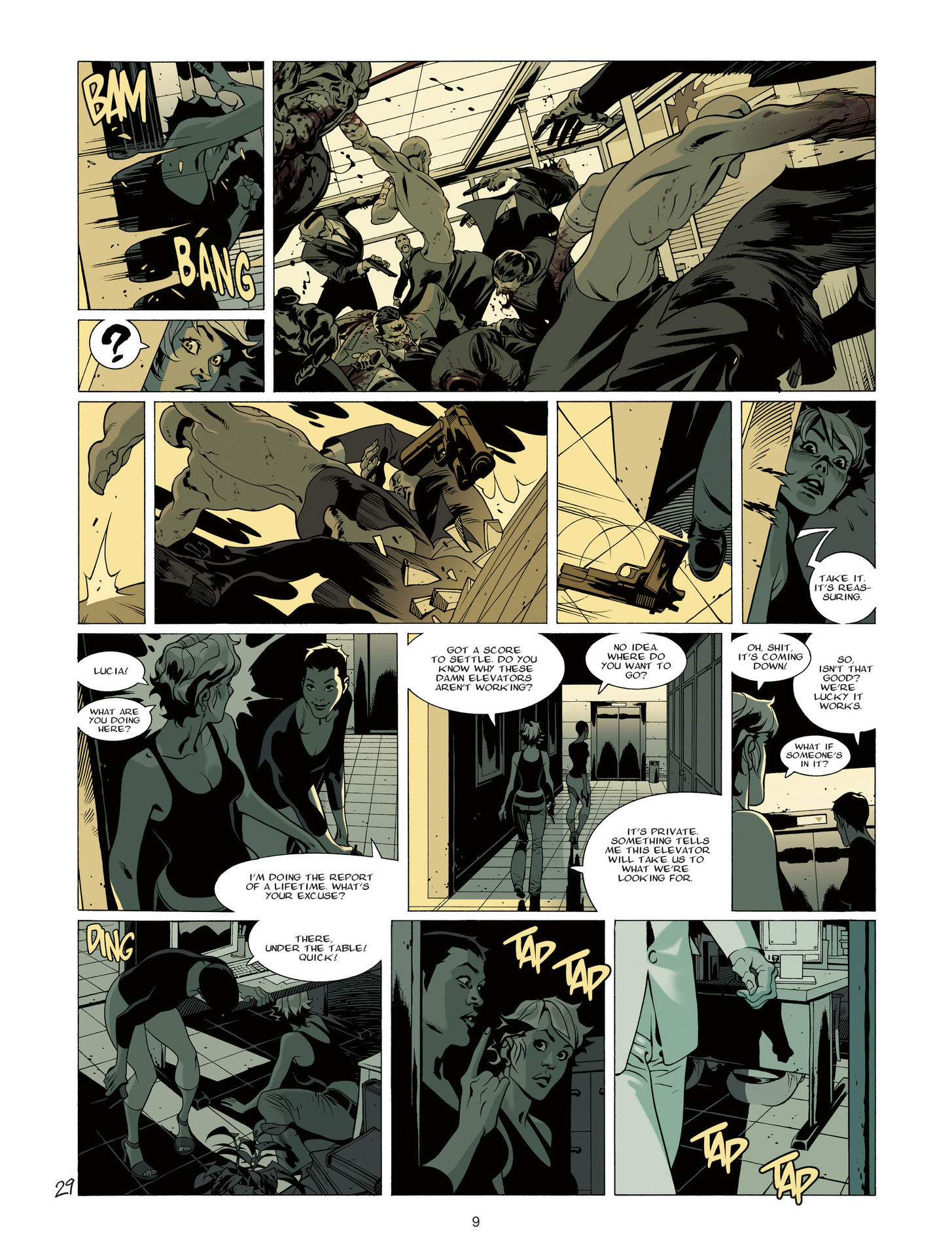 Read online Jazz Maynard comic -  Issue #6 - 9