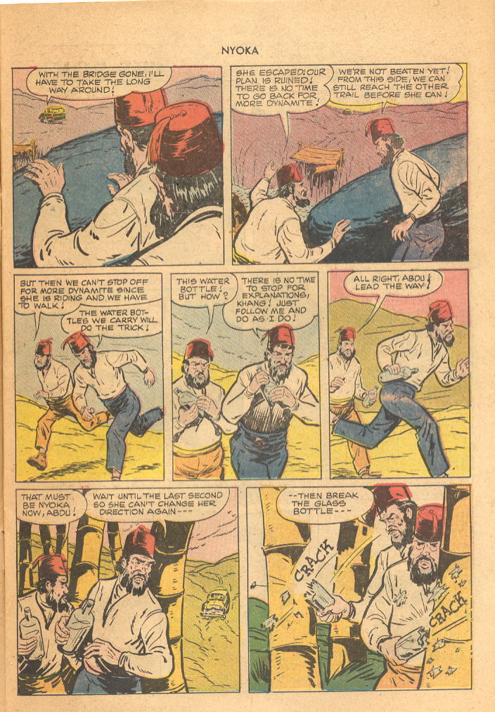 Read online Nyoka the Jungle Girl (1945) comic -  Issue #54 - 11