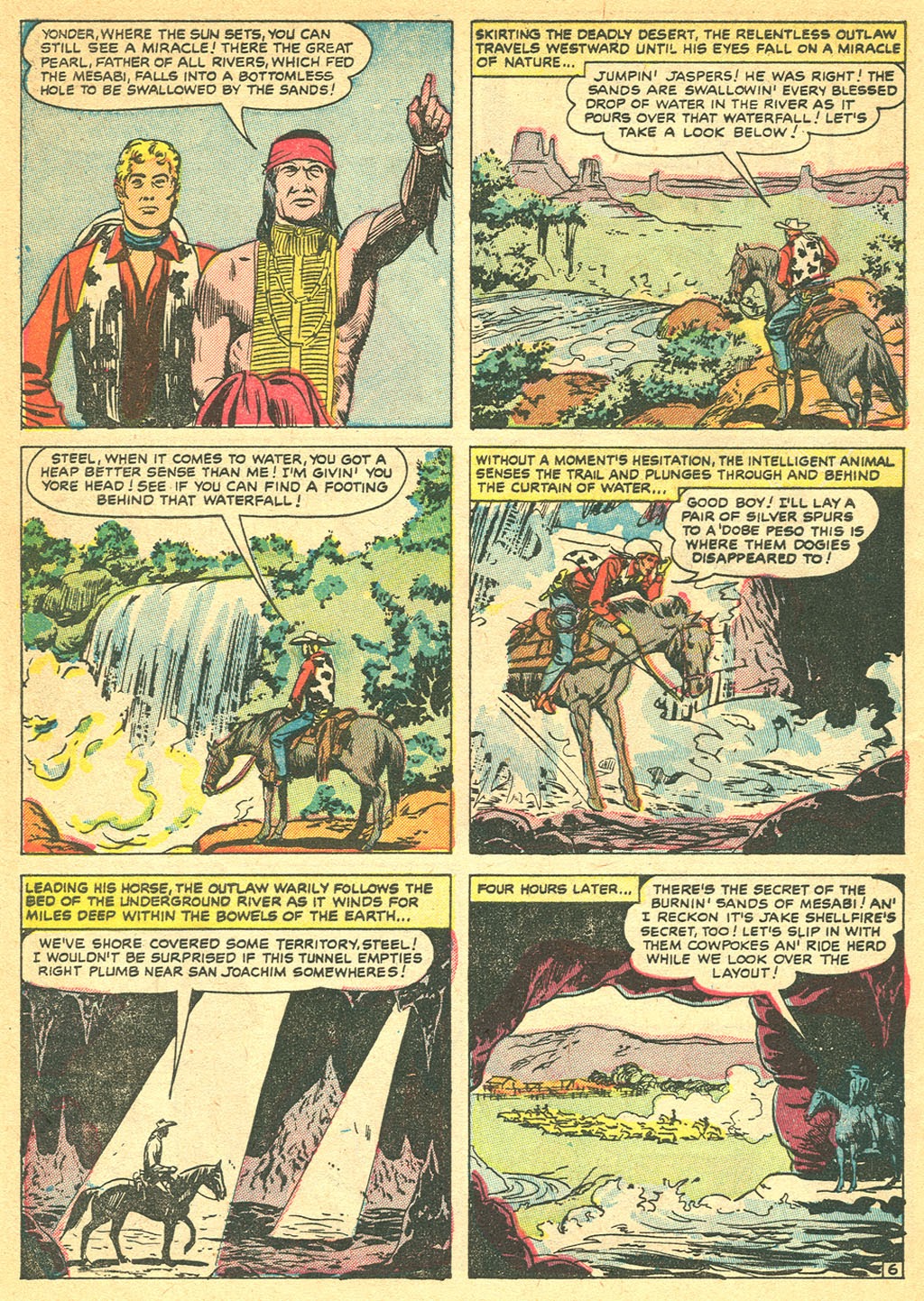Read online Two Gun Western (1950) comic -  Issue #12 - 8