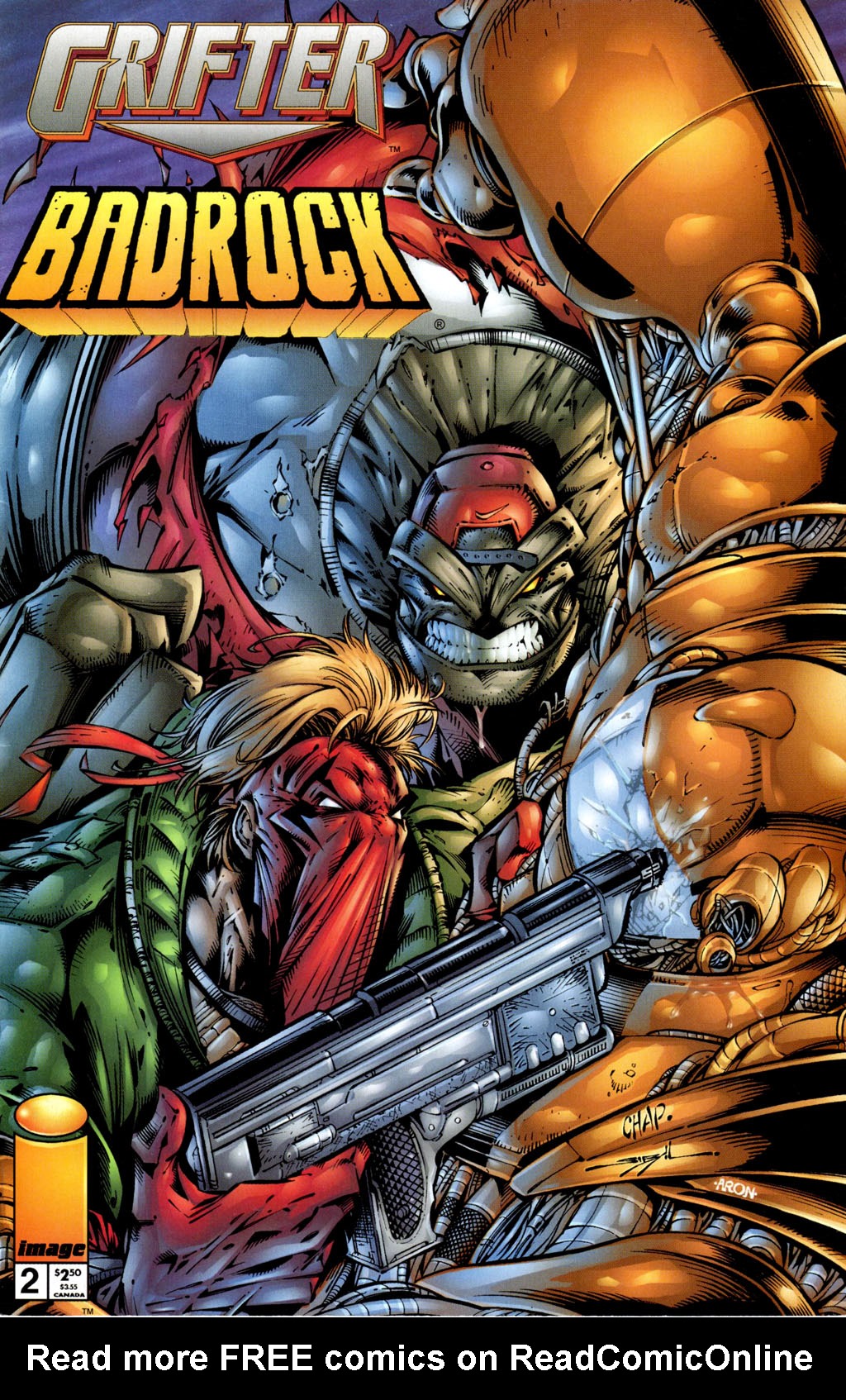 Read online Grifter/Badrock comic -  Issue #2 - 1