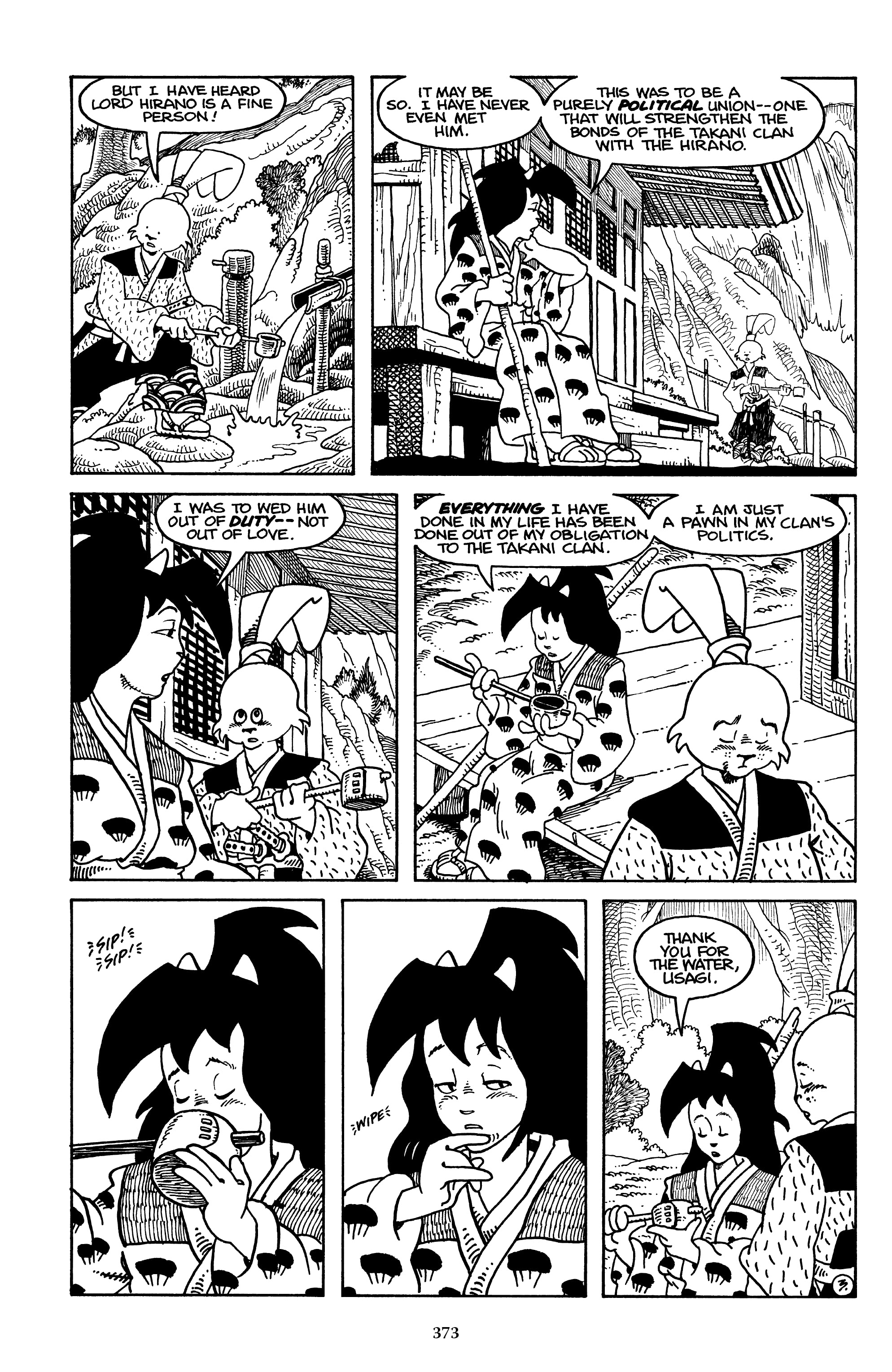 Read online The Usagi Yojimbo Saga (2021) comic -  Issue # TPB 1 (Part 4) - 61