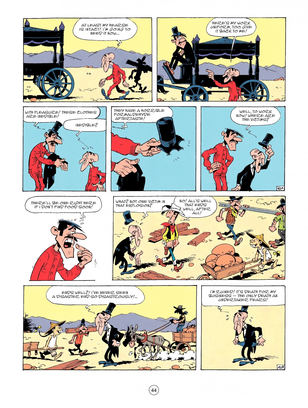 Read online A Lucky Luke Adventure comic -  Issue #53 - 44
