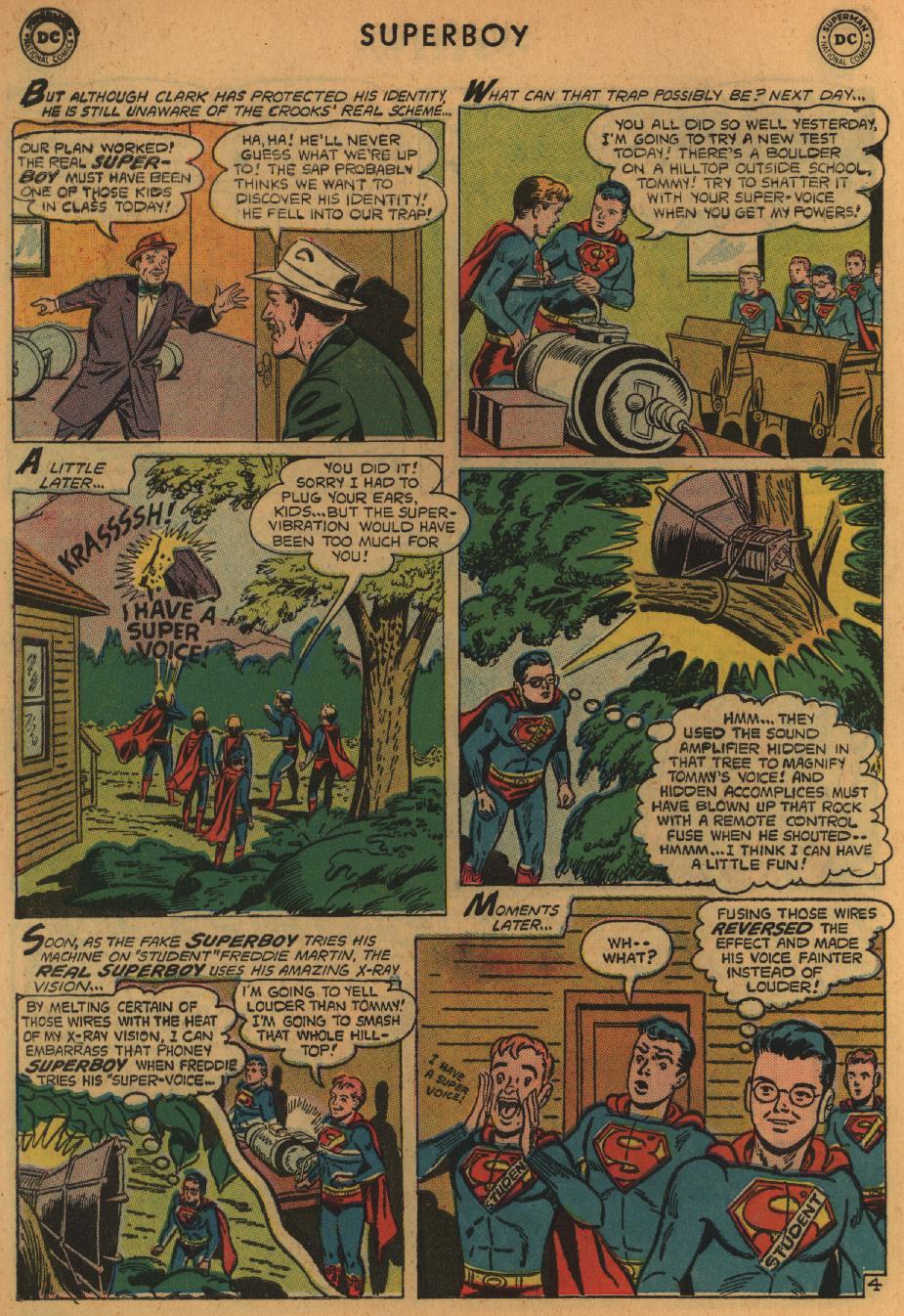 Read online Superboy (1949) comic -  Issue #61 - 24