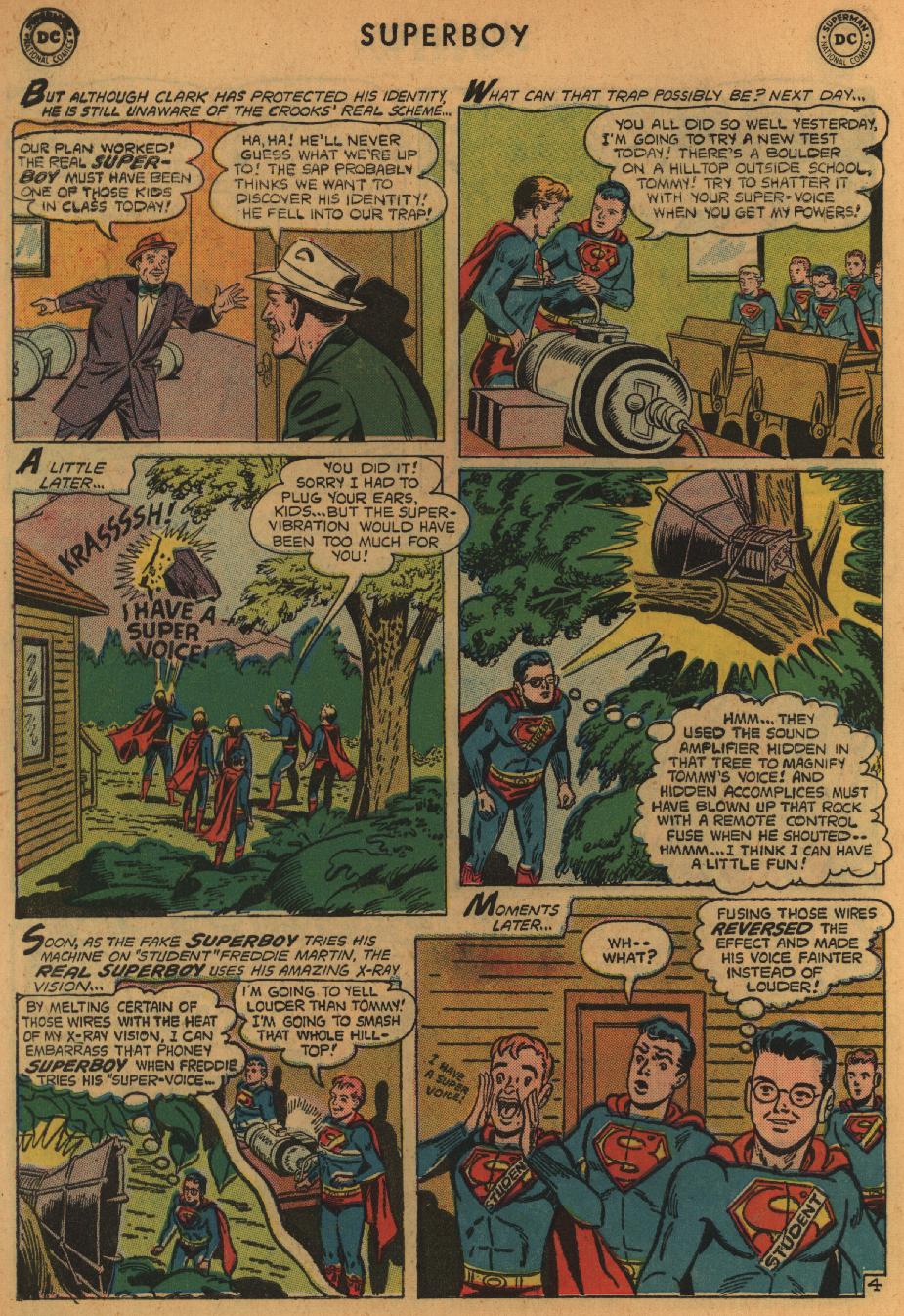 Read online Superboy (1949) comic -  Issue #61 - 24