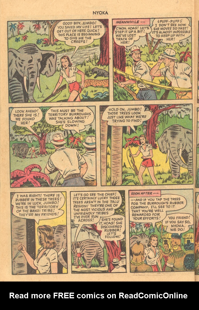Read online Nyoka the Jungle Girl (1945) comic -  Issue #27 - 38