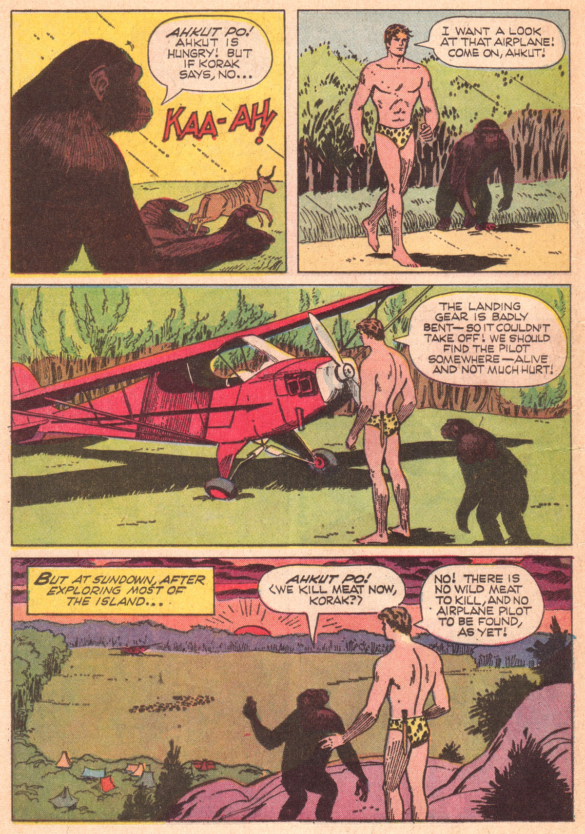Read online Korak, Son of Tarzan (1964) comic -  Issue #28 - 12