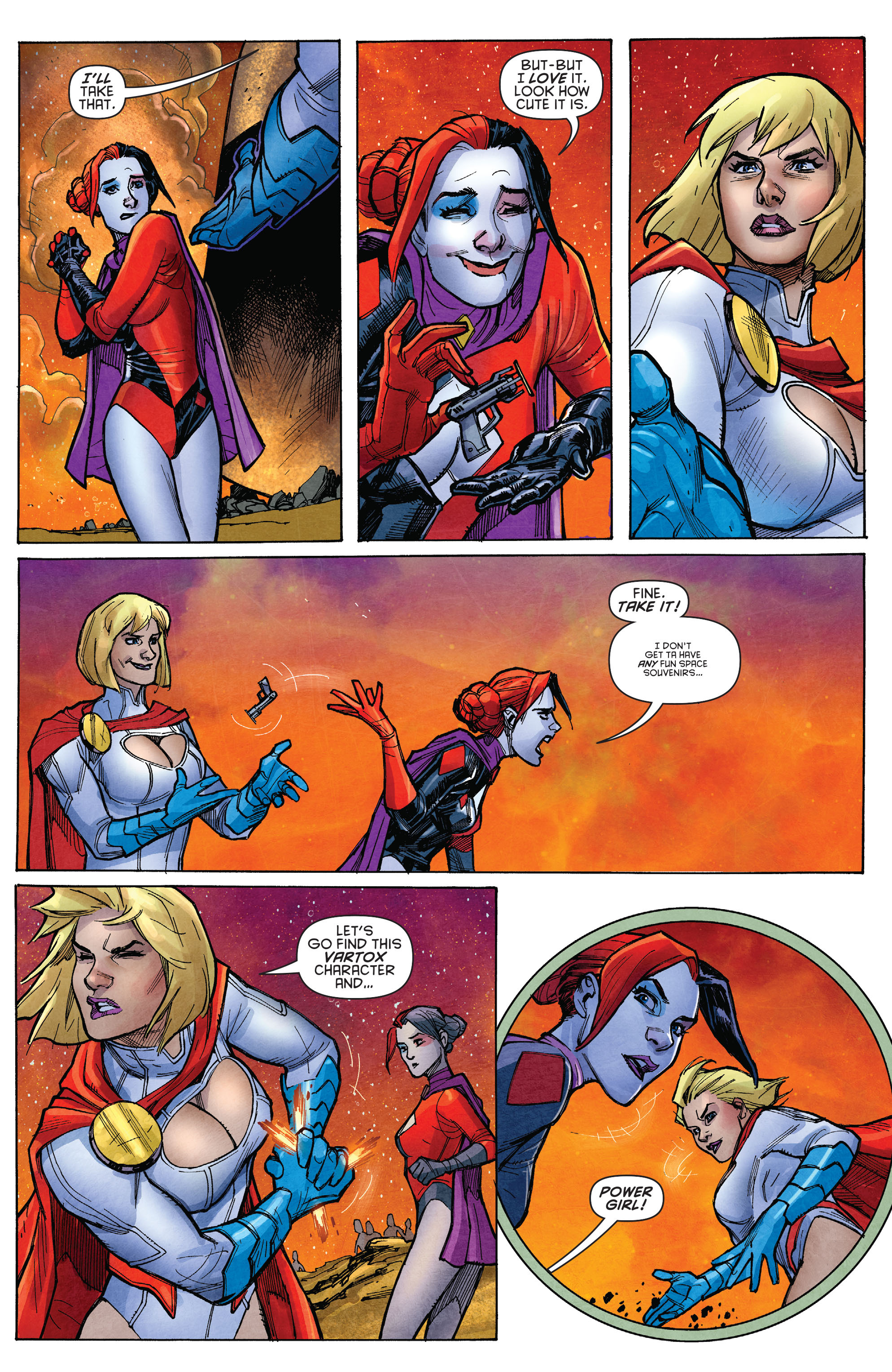 Read online Harley Quinn and Power Girl comic -  Issue #1 - 20